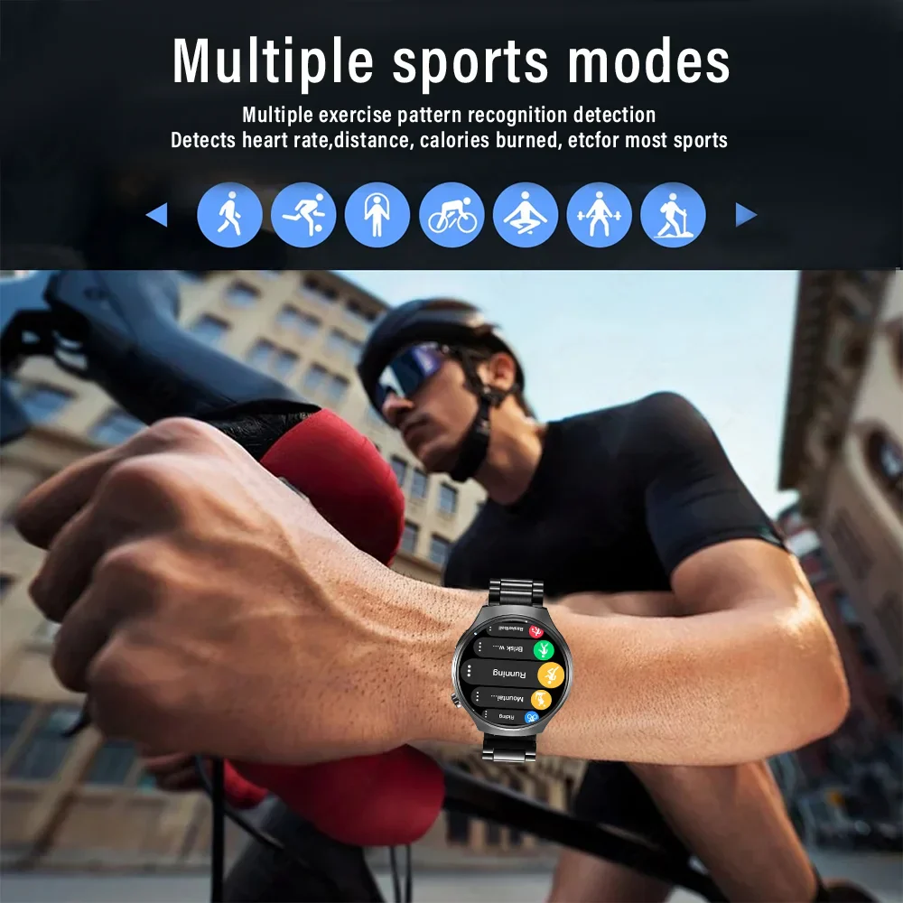 Men's Smart Watch Bluetooth Calling Fitness Tracker HD Display Sports Watch - Image 5