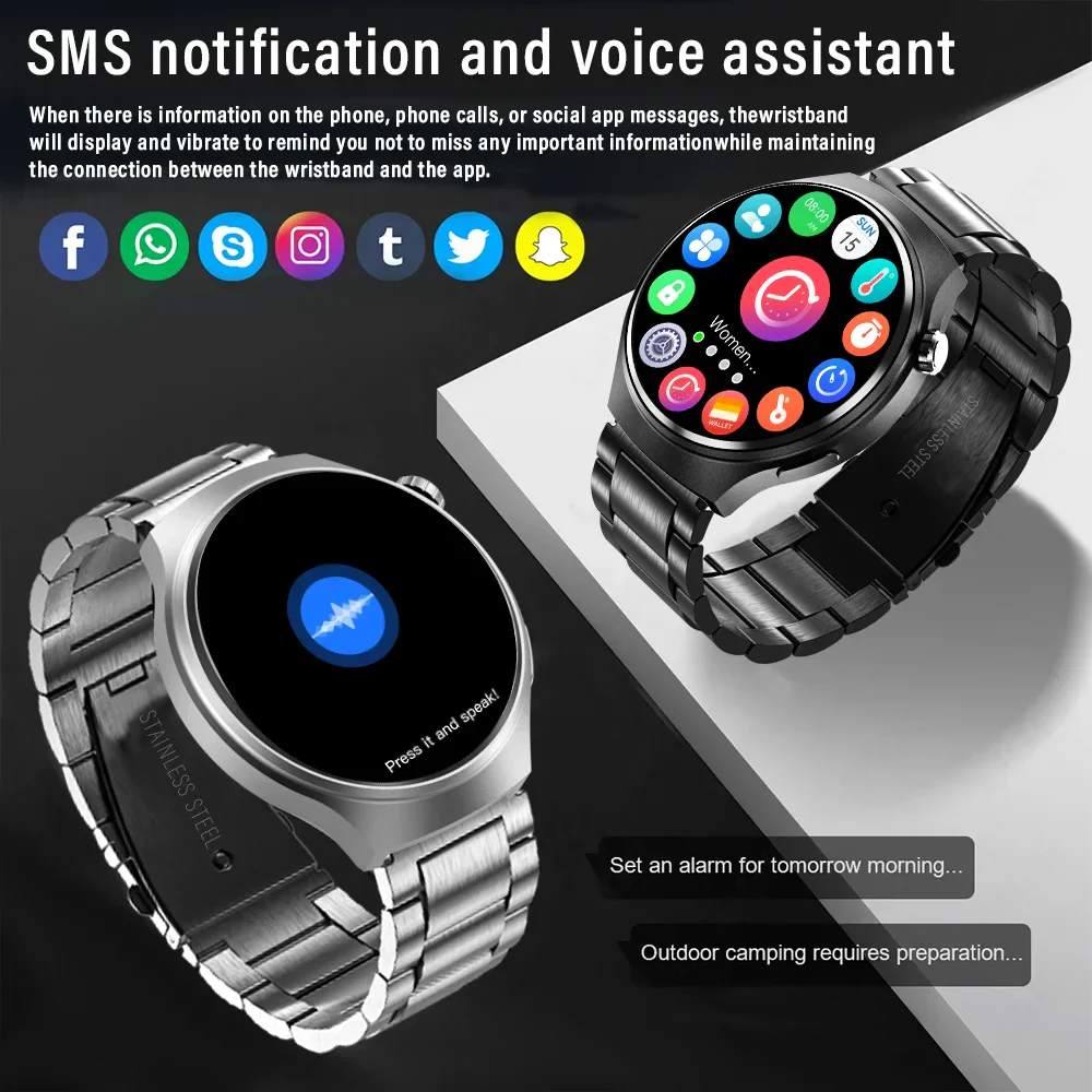 Men's Smart Watch Bluetooth Calling Fitness Tracker HD Display Sports Watch - Image 6