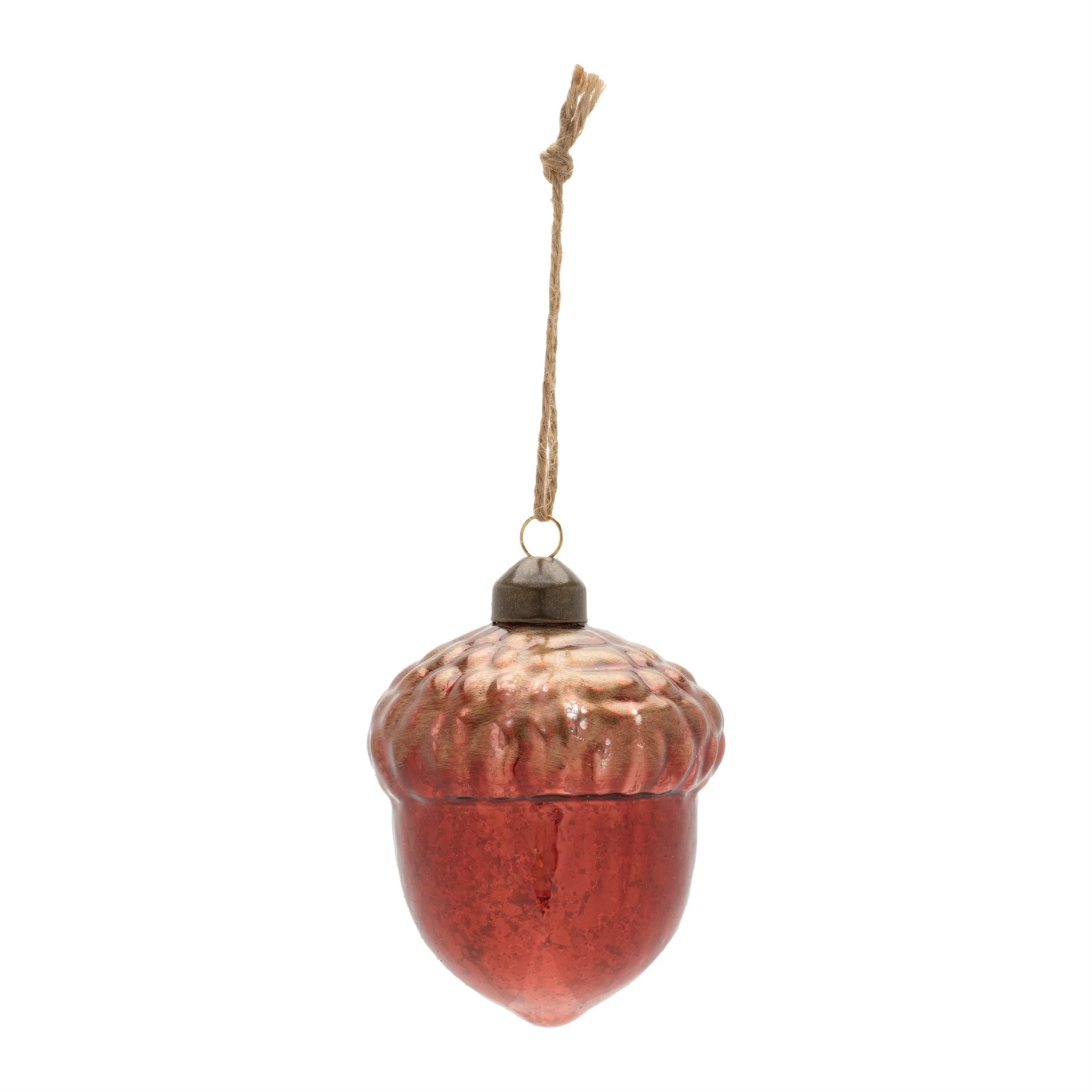Mercury Glass Acorn Ornament (Set of 6) - Image 2