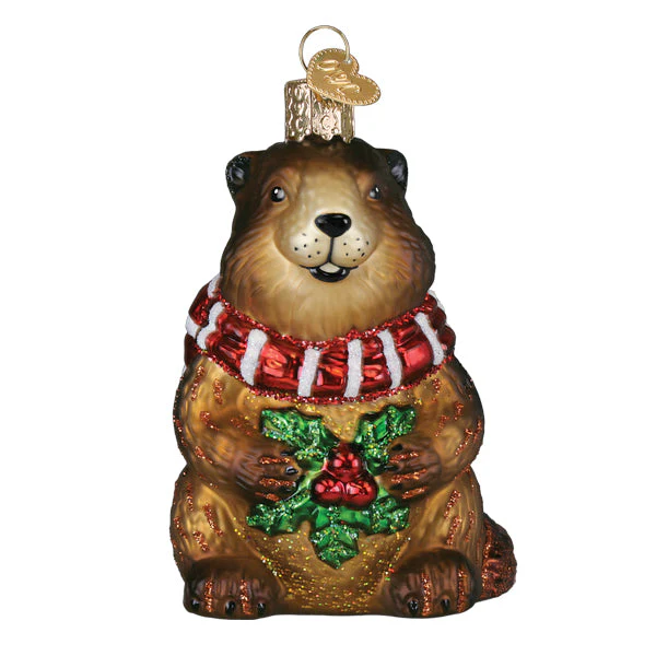 Merry Marmot Ornament - Image 2