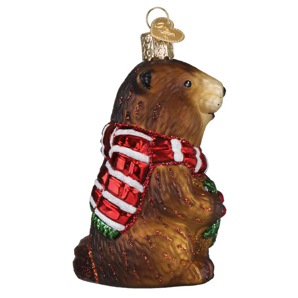 Merry Marmot Ornament - Image 4