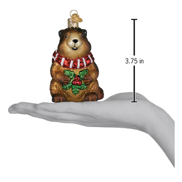 Merry Marmot Ornament - Image 5