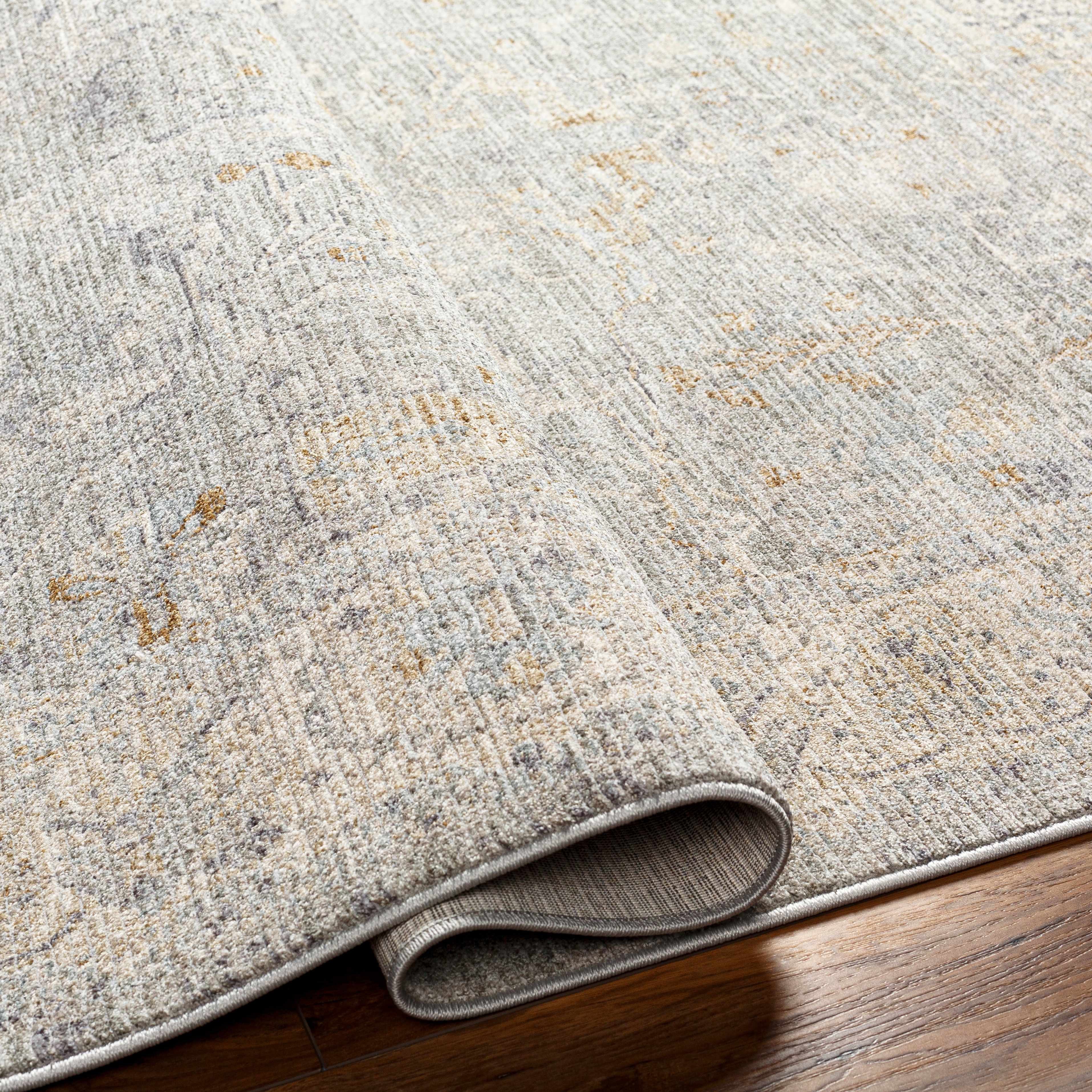 Merv Beige Neutral Statement Rug - Image 3