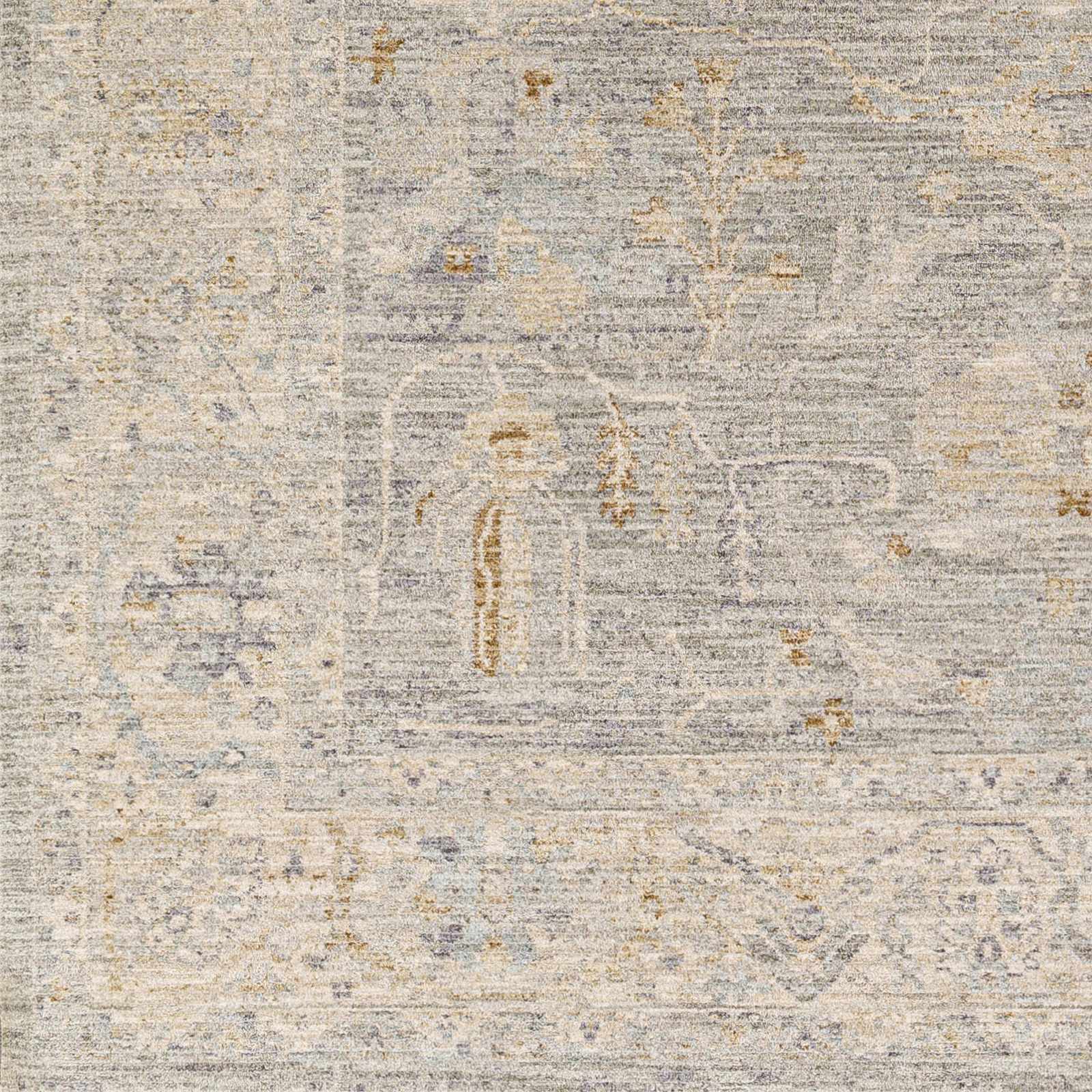Merv Beige Neutral Statement Rug - Image 5