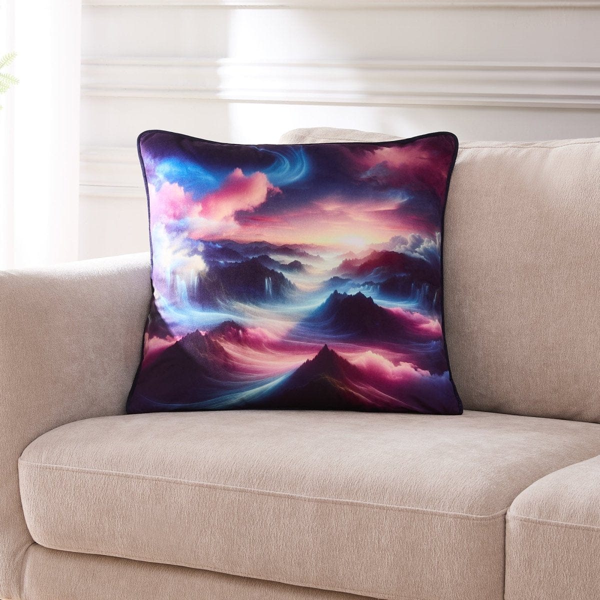 Mesmeric Mountains Decorative Pillow - Image 3