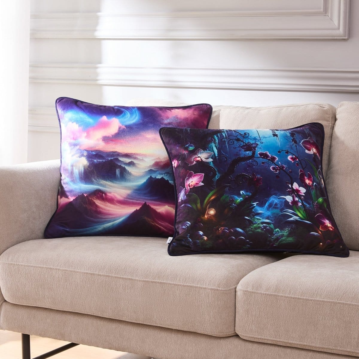 Mesmeric Mountains Decorative Pillow - Image 4