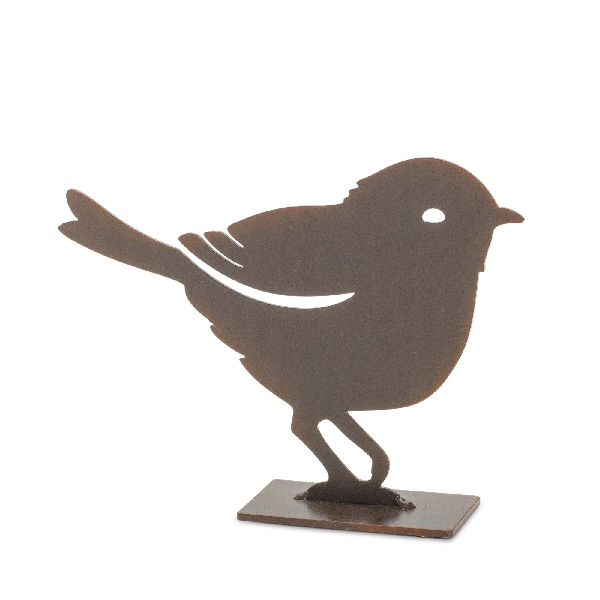 Metal cut out  bird figurine (set of 2) - Image 3