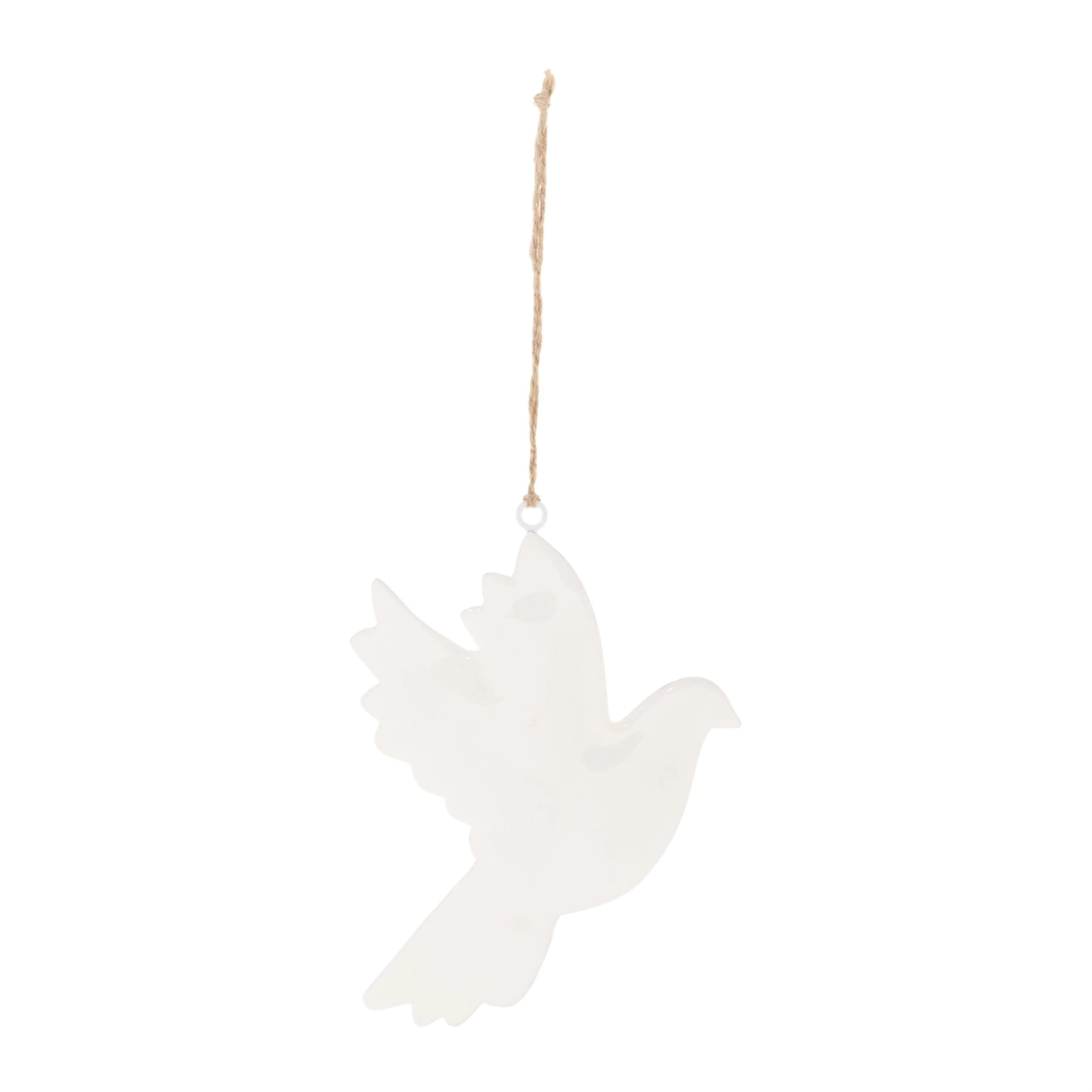 Metal Dove Bird Ornament (Set of 6) - Image 3