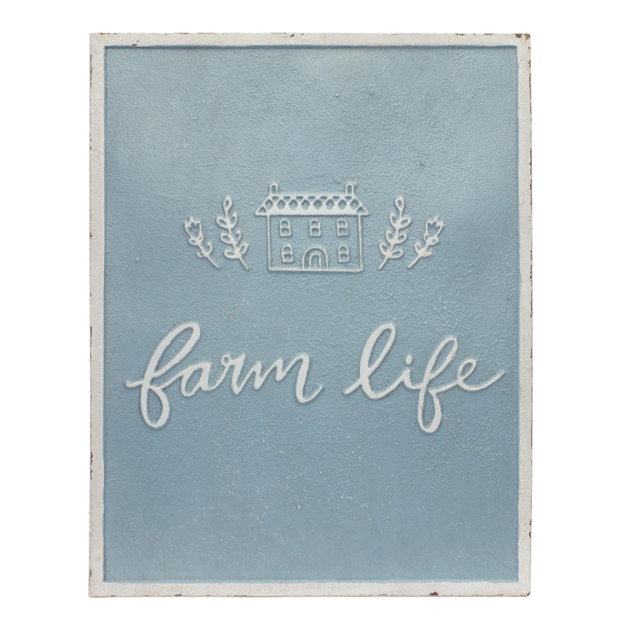 Metal Farm Life Sentiment Sign (Set of 2) - Image 3
