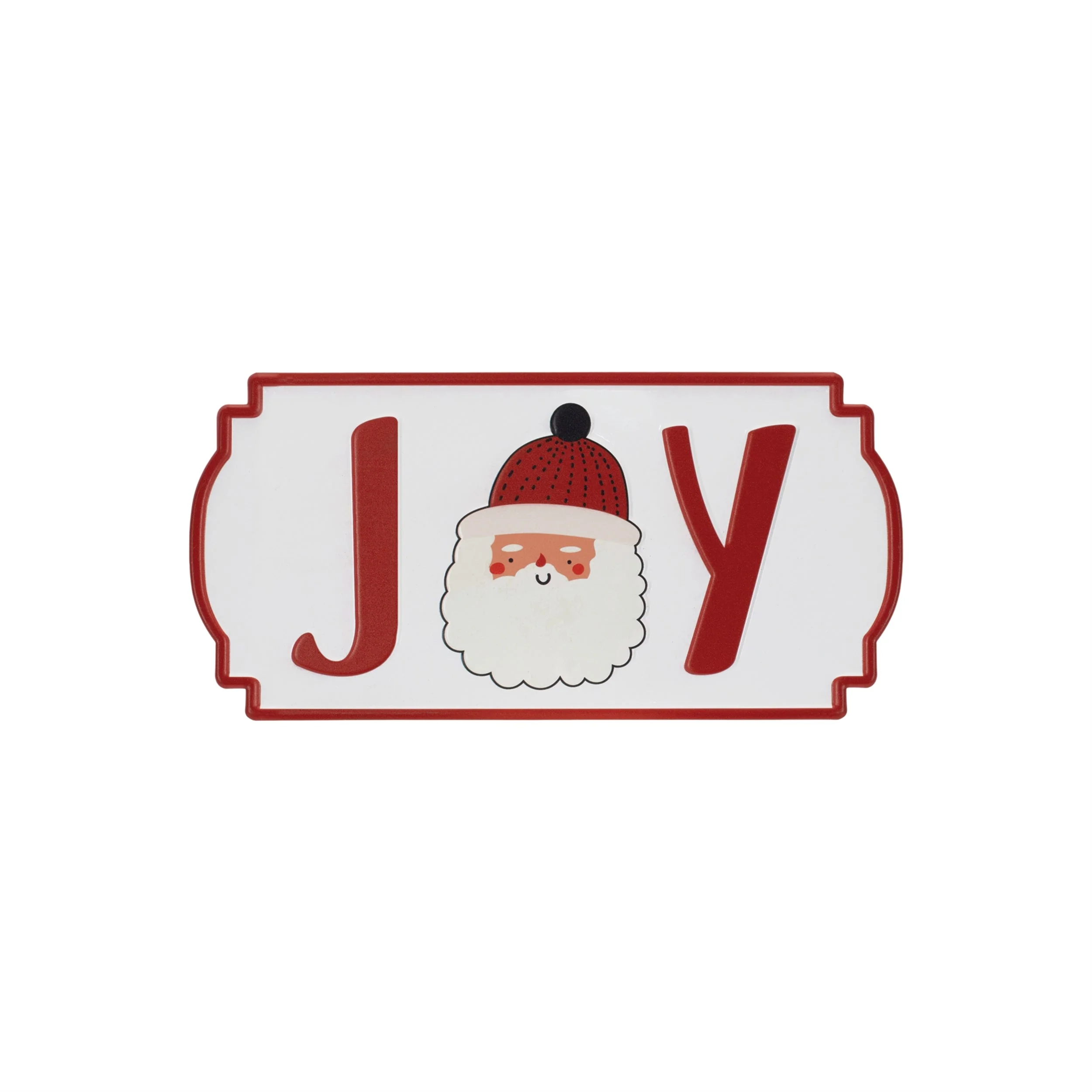 Metal Holiday Sentiment Plaque (Set of 3) - Image 2