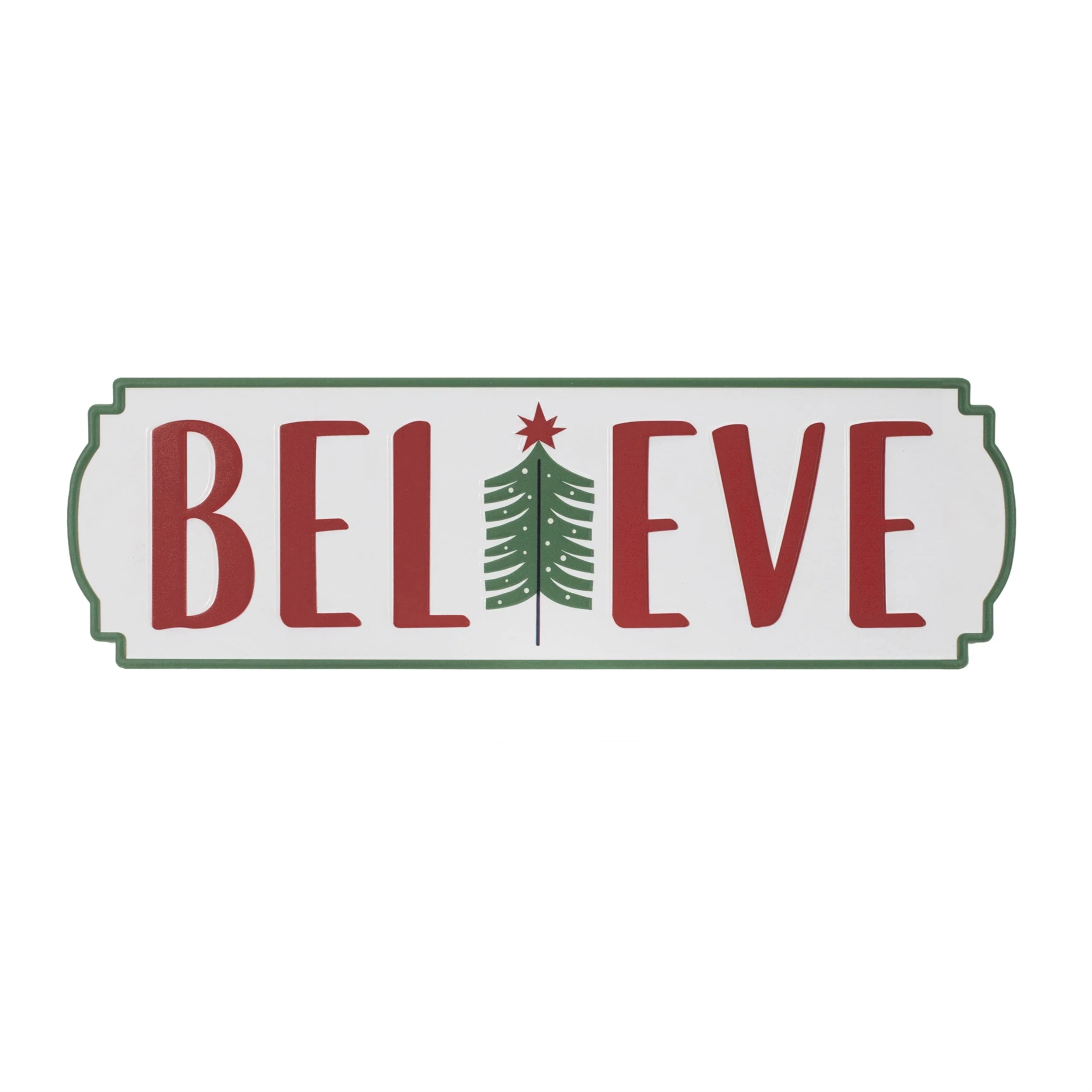 Metal Holiday Sentiment Plaque (Set of 3) - Image 3