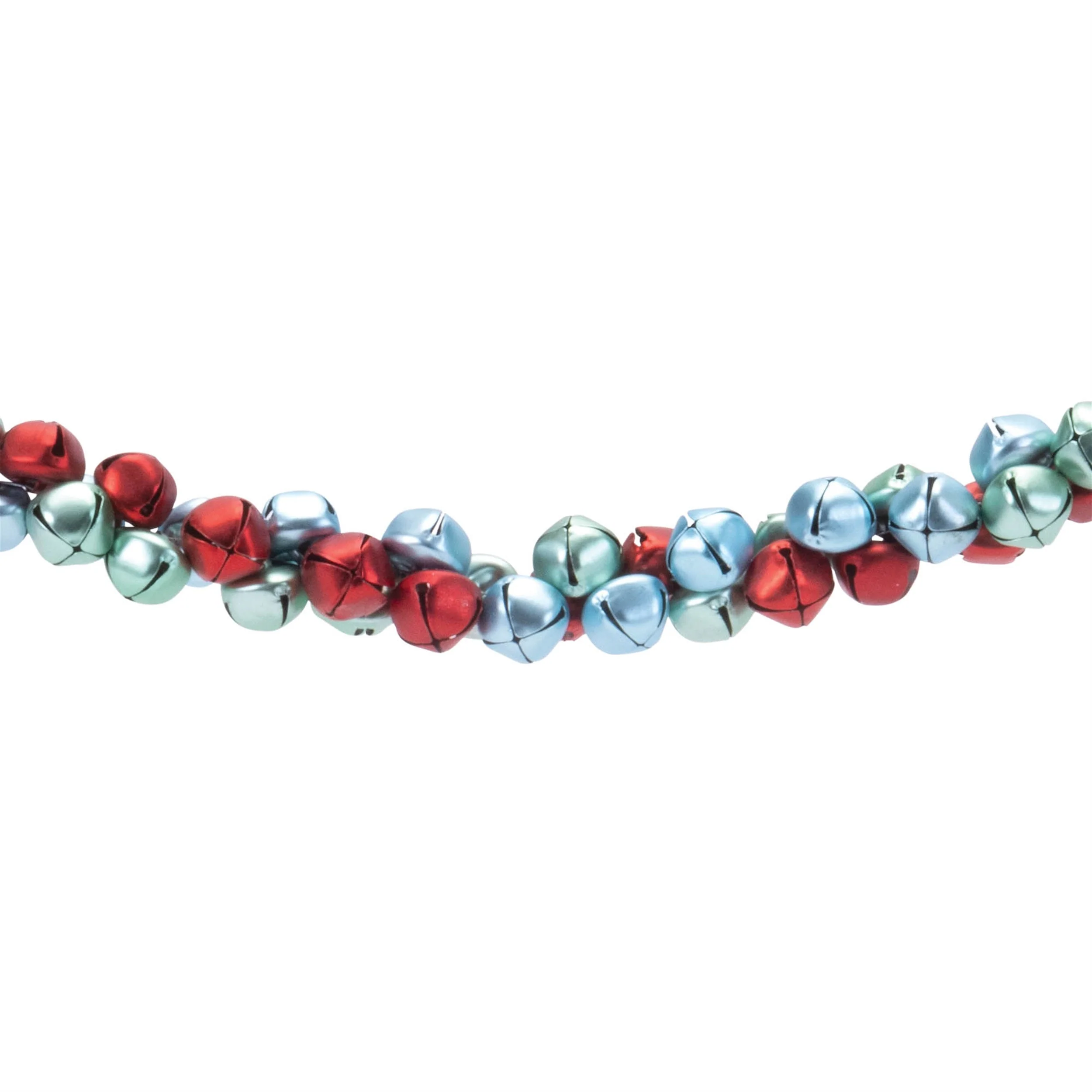 Metal Sleigh Bell Cluster Garland (Set of 2) - Image 2