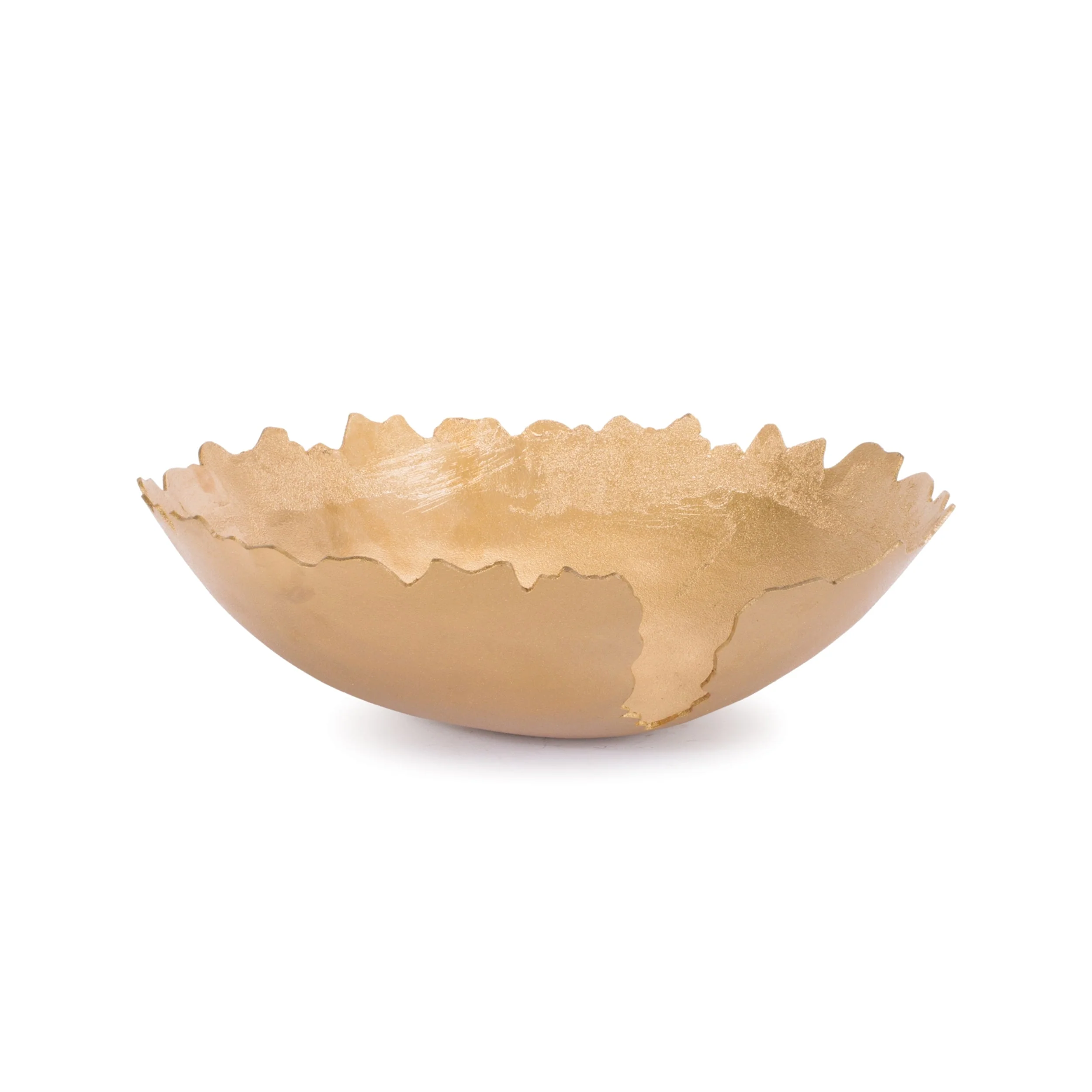 Metallic Abstract Aluminum Bowl (Set of 2) - Image 3
