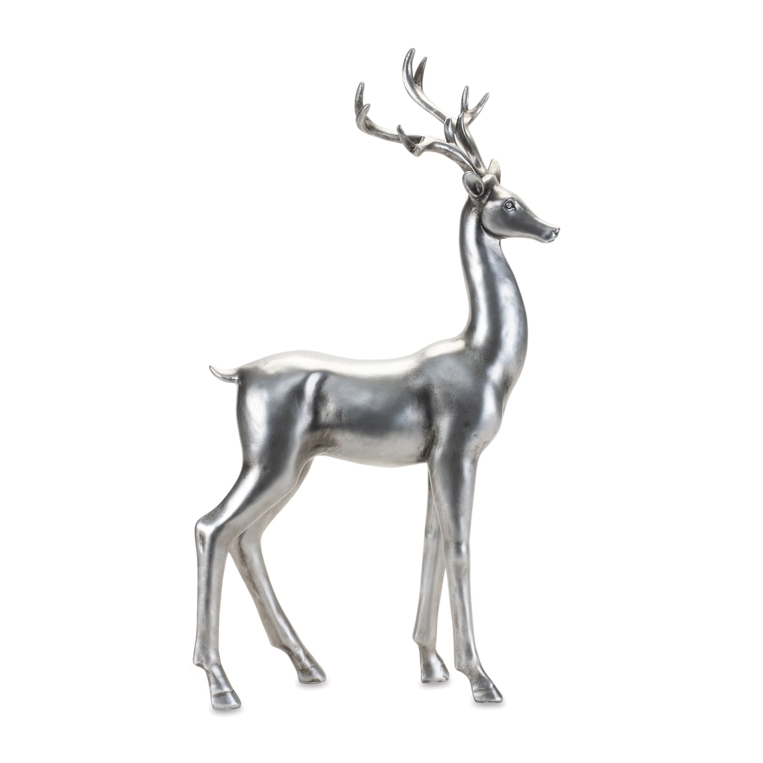 Metallic Deer Figurine (Set of 2) - Image 3