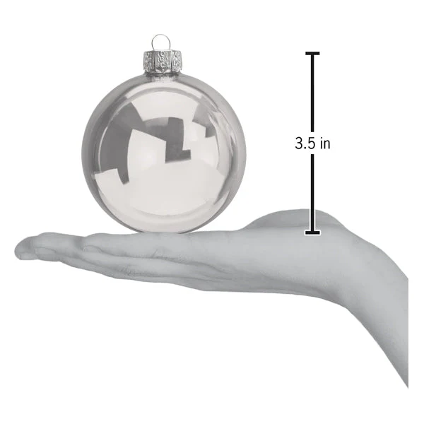Metallics Balls - 3.5" 6 Count Ornament - Image 2