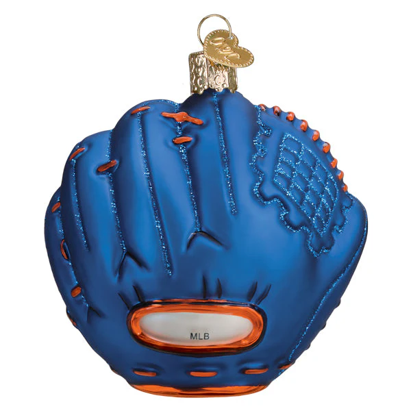 Mets Baseball Mitt Ornament - Image 4