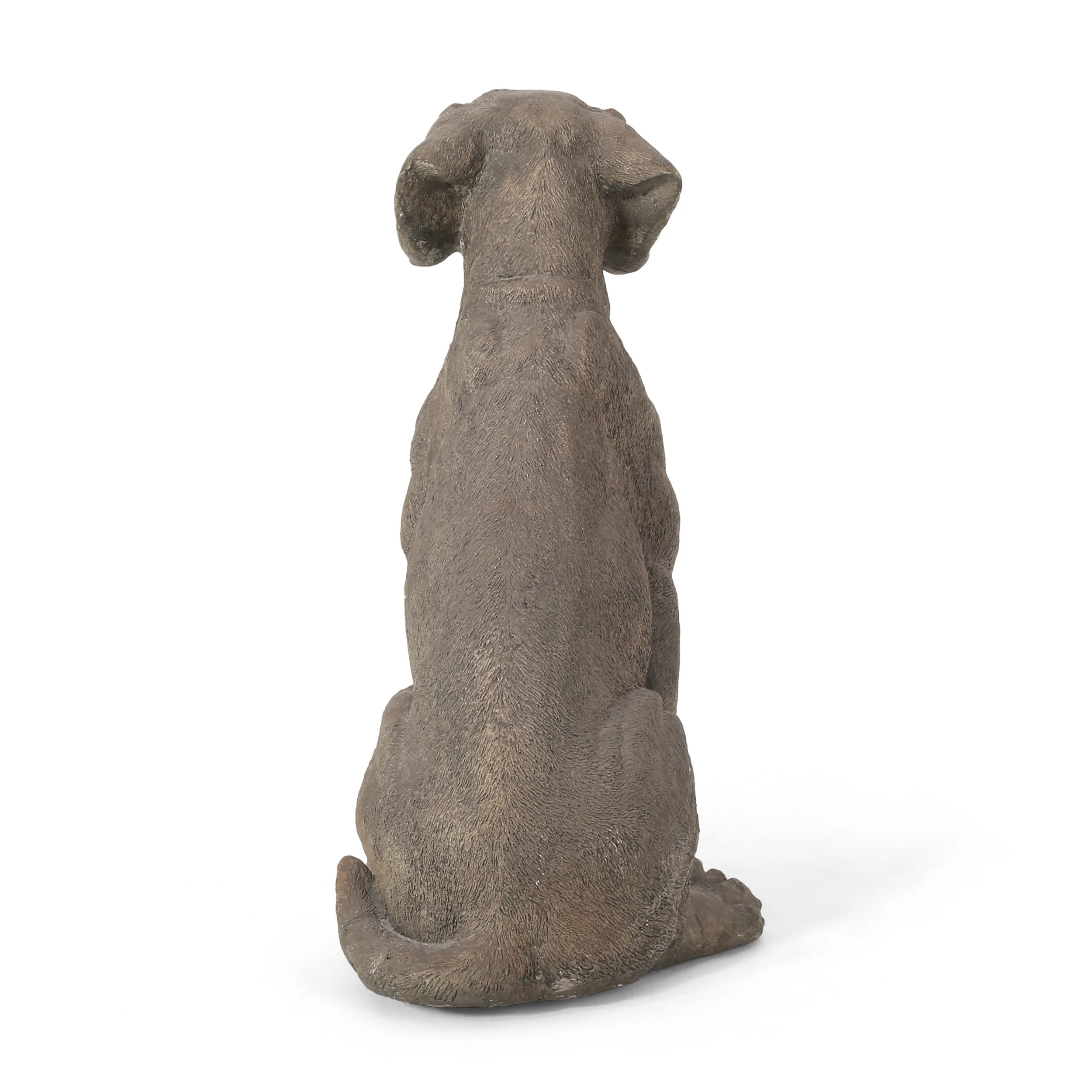 MGO Dog Decor Outdoor Dog Statue - Dark Brown - Image 12