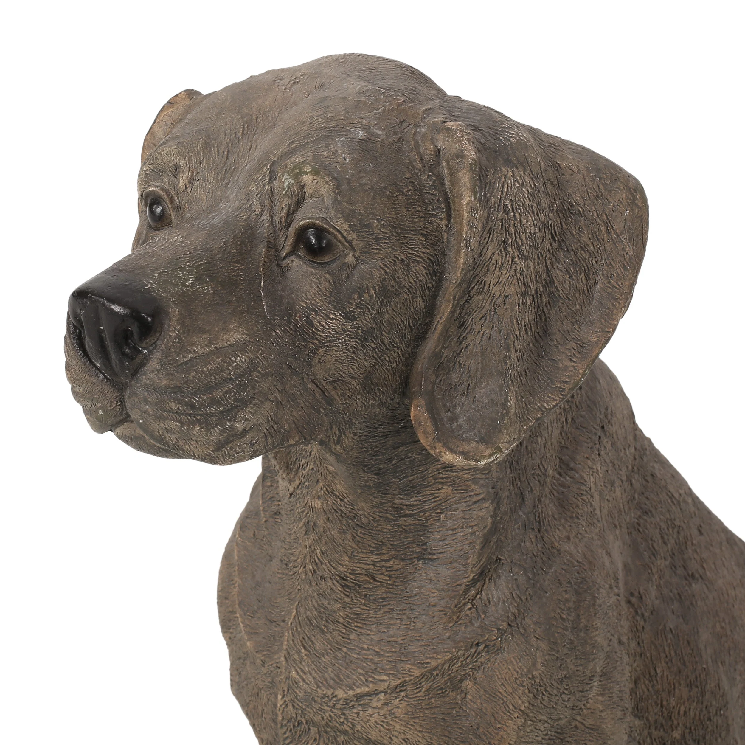 MGO Dog Decor Outdoor Dog Statue - Dark Brown - Image 14