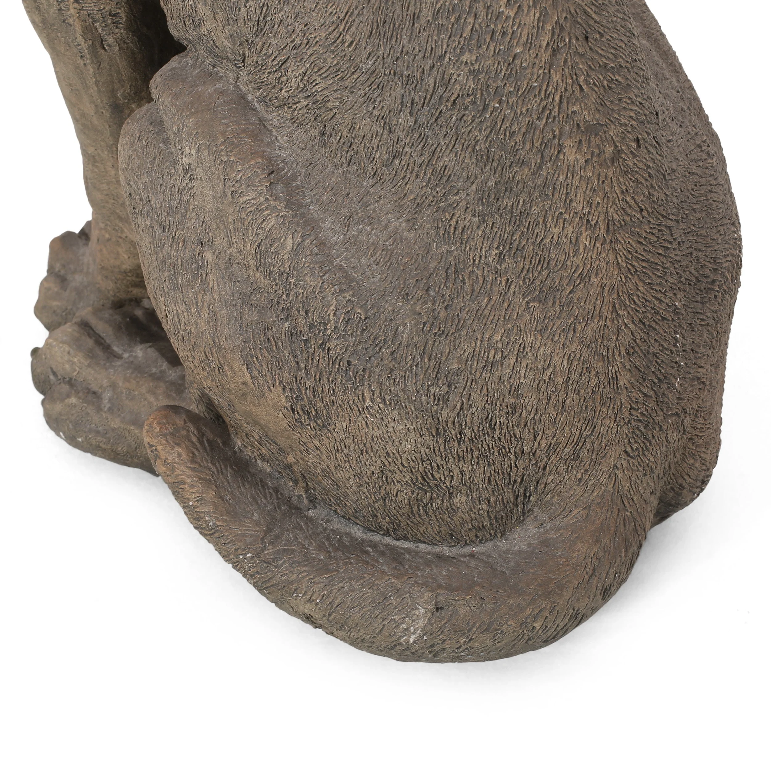 MGO Dog Decor Outdoor Dog Statue - Dark Brown - Image 15