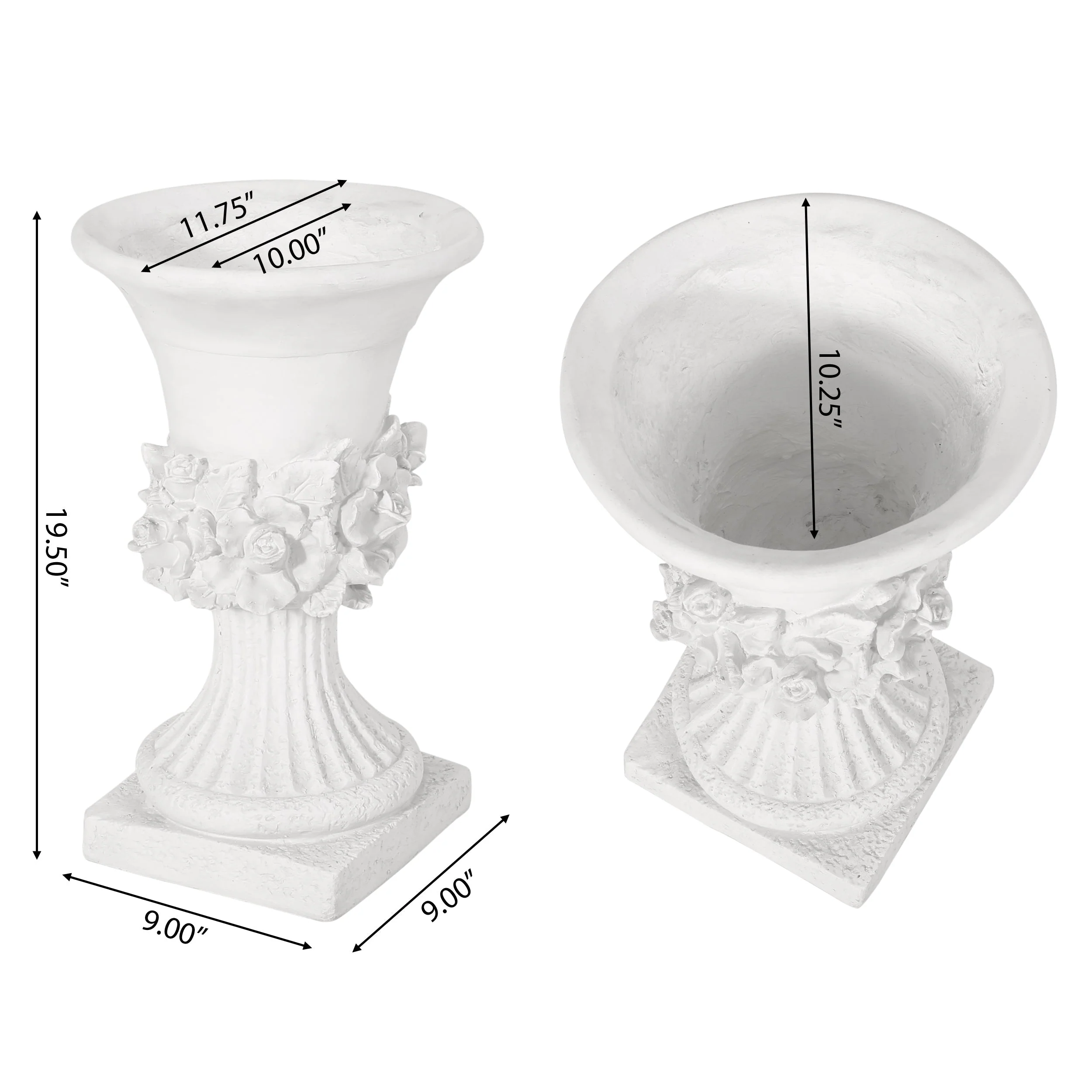 MGO Garden Urn Planter - Image 3