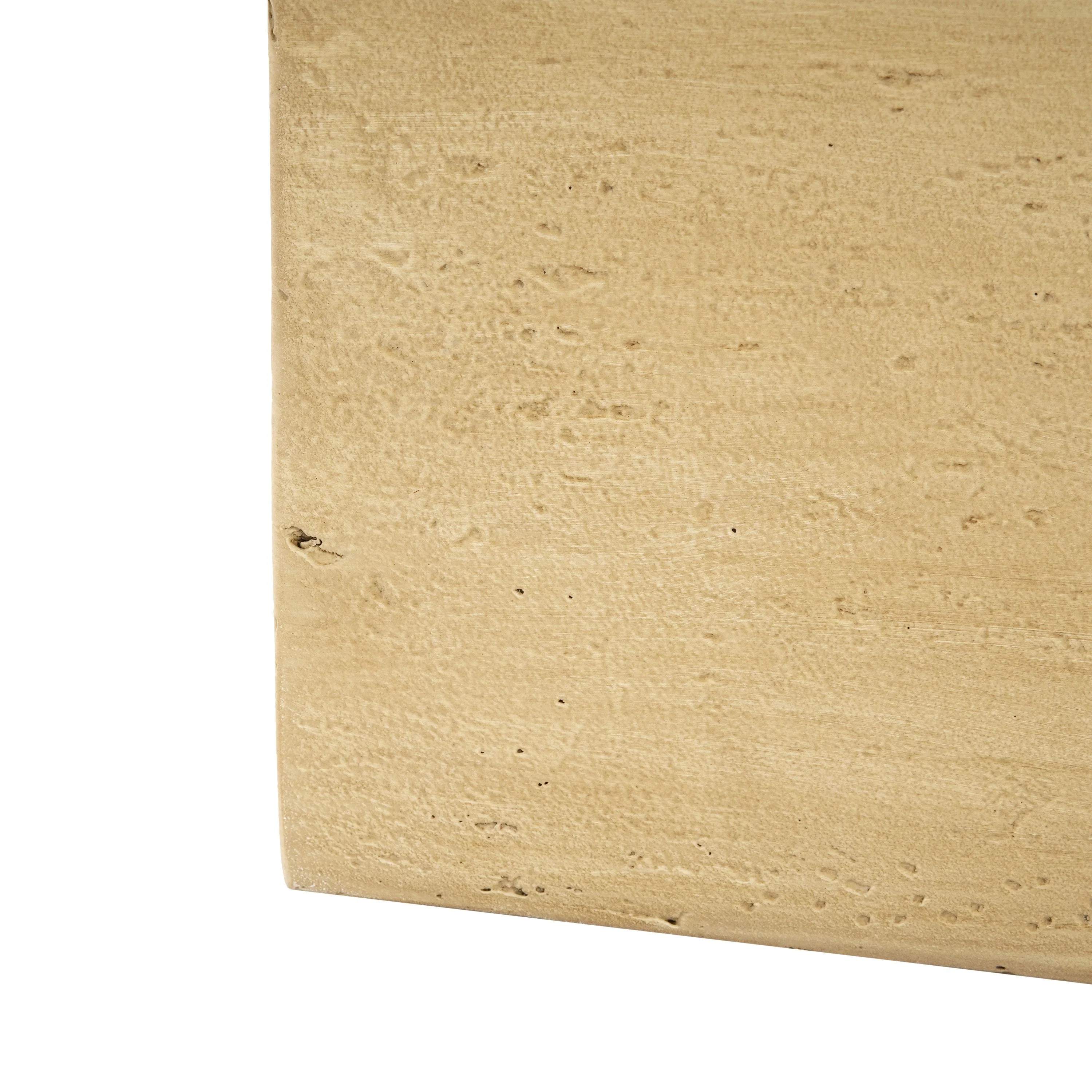MGO Handmade Rectangle Planter Box, Travertine Beige - Image 7