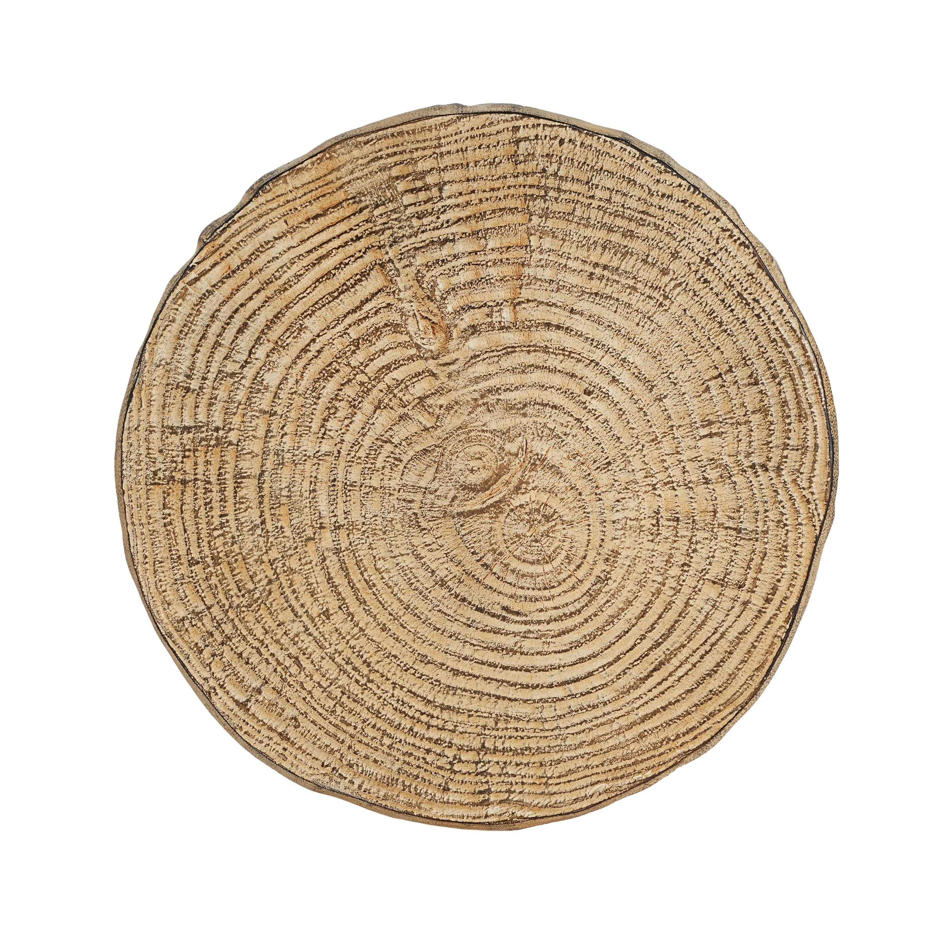 MGO Wood Grain Side Table - Natural - Image 5