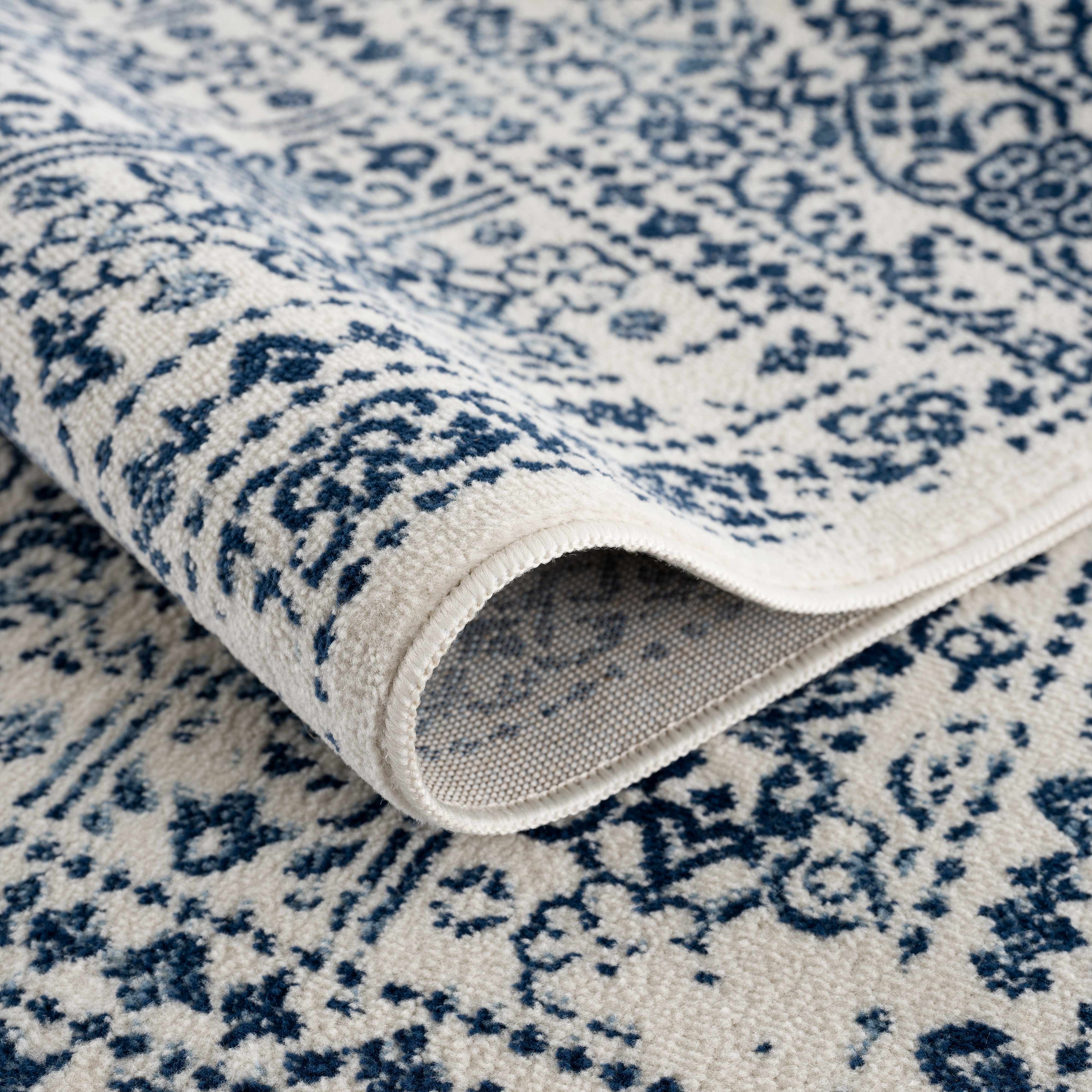 Michie Blue Area Rug - Clearance - Image 6