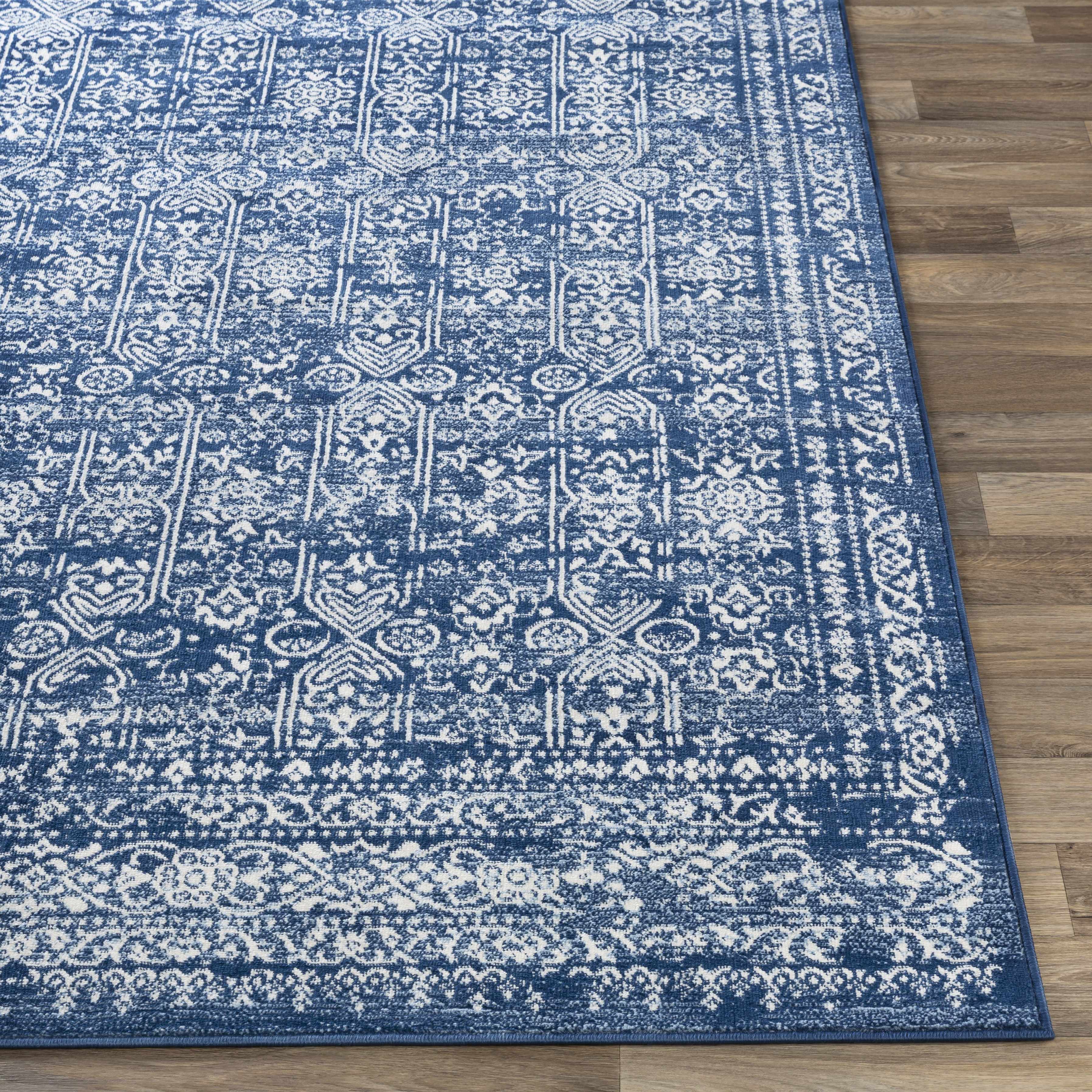 Michie Dark Blue Area Rug - Clearance - Image 3