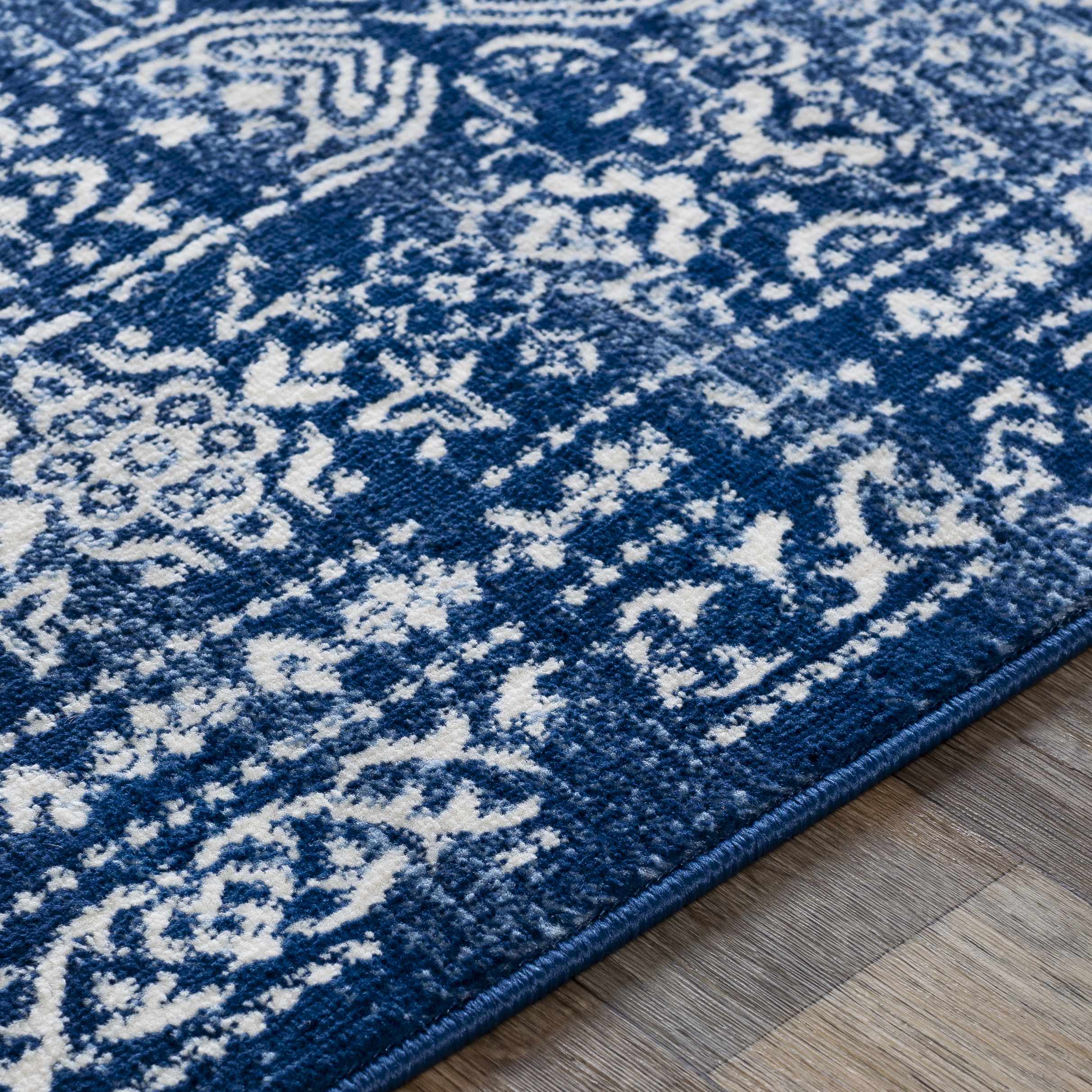 Michie Dark Blue Area Rug - Clearance - Image 6