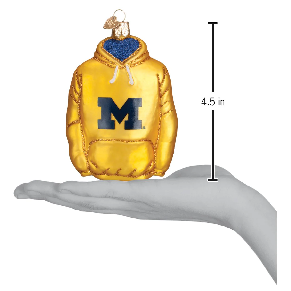 Michigan Hoodie Ornament Christmas Decoration - Image 4