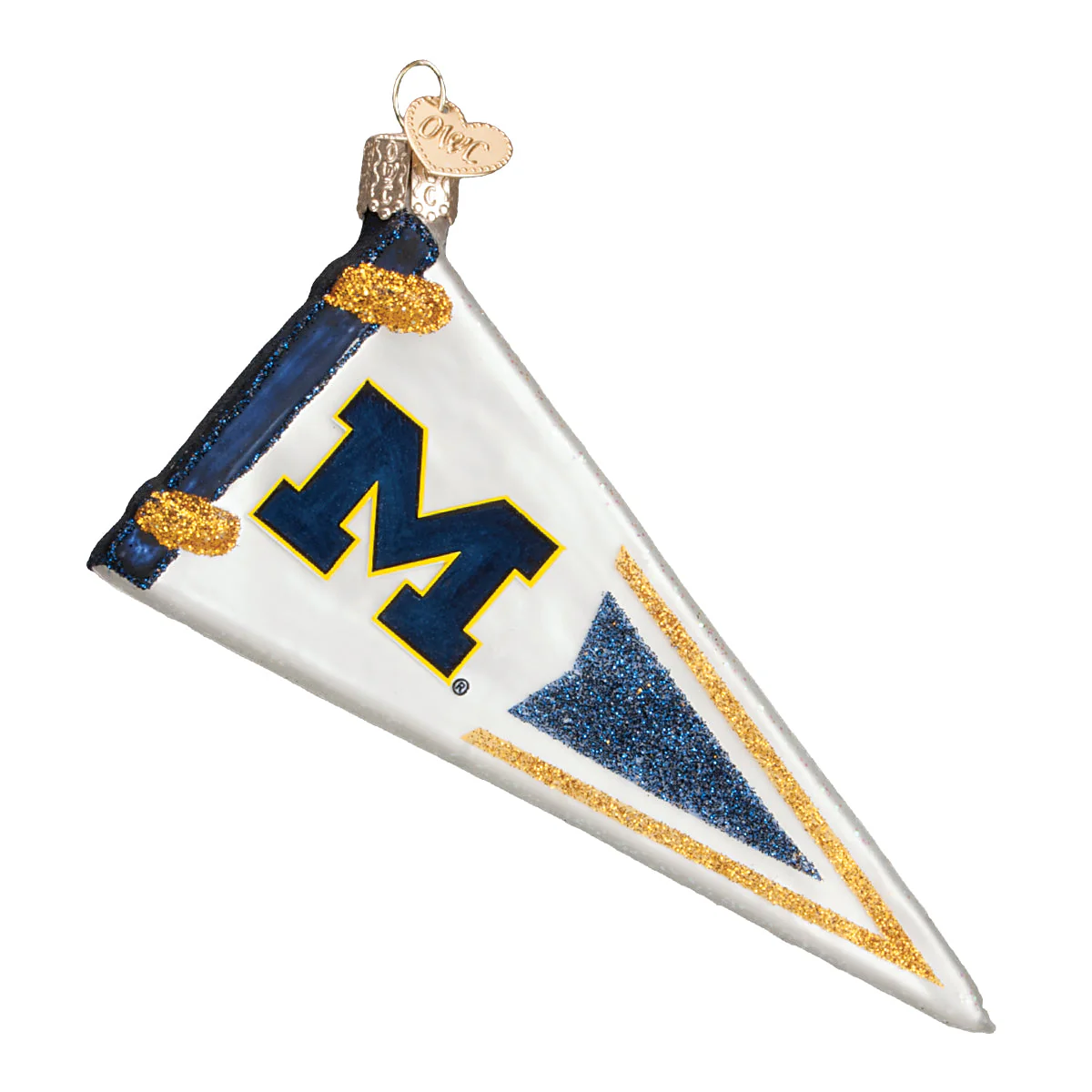 Michigan Pennant Christmas Ornament - Image 3