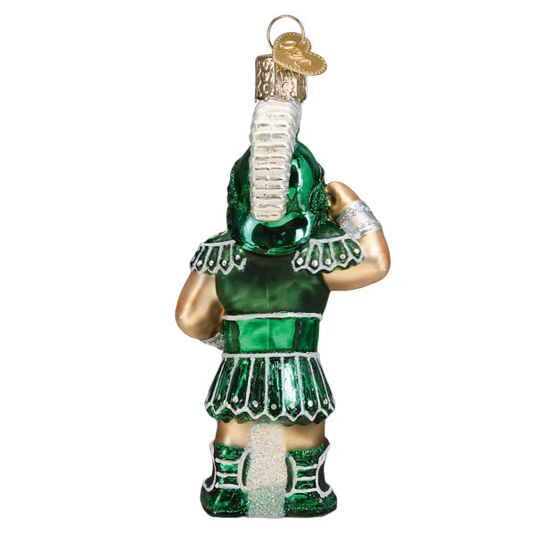 Michigan State Sparty Ornament 4.5 x 2.25 x 1.5 Inches by Old World Christmas - Image 4