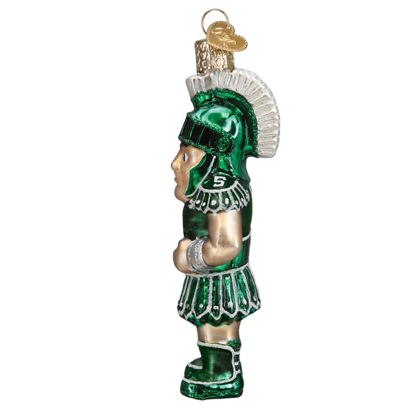 Michigan State Sparty Ornament 4.5 x 2.25 x 1.5 Inches by Old World Christmas - Image 5