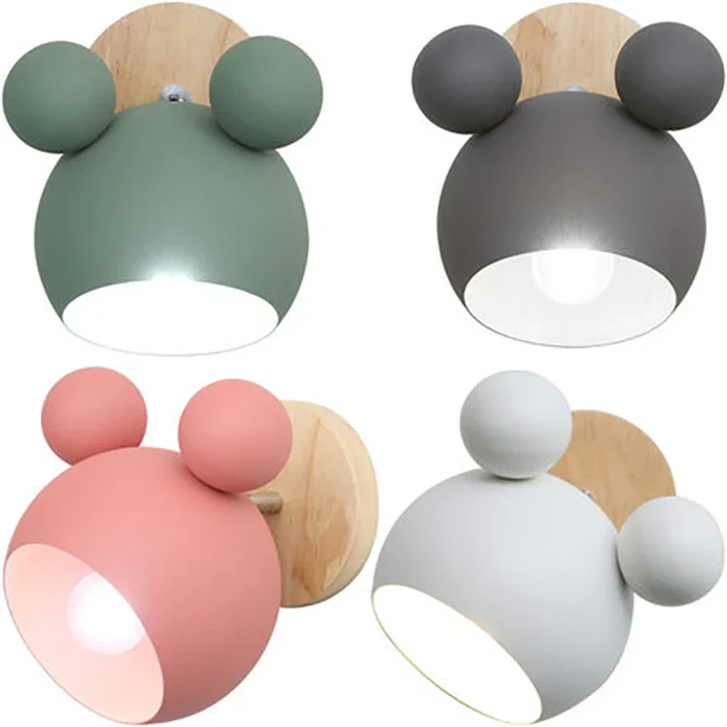 Mickey Wall Lamp – Cartoon Wall Light for Kids Room, Bedroom & Nursery Decor - Image 6