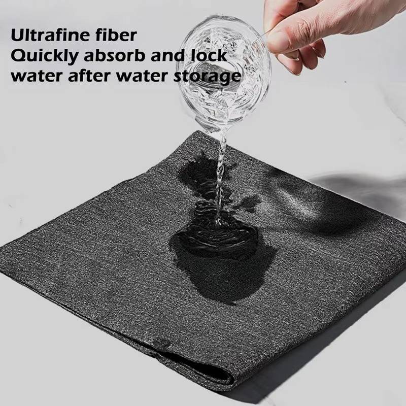 Microfiber Cleaning Cloths 10 Pack Lint Free Reusable Towels for Car Kitchen Glass - Image 3
