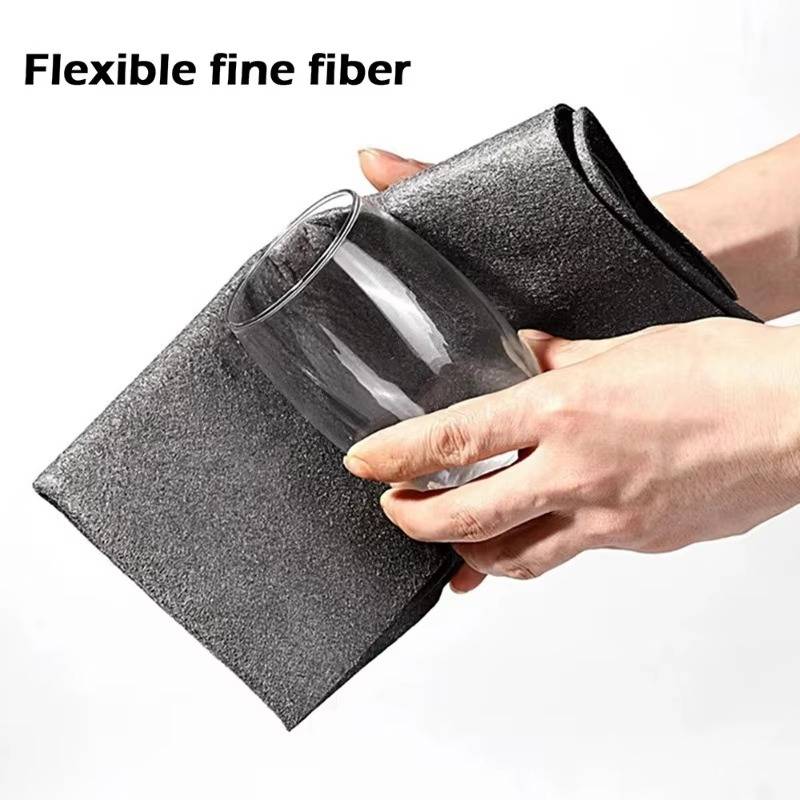 Microfiber Cleaning Cloths 10 Pack Lint Free Reusable Towels for Car Kitchen Glass - Image 6