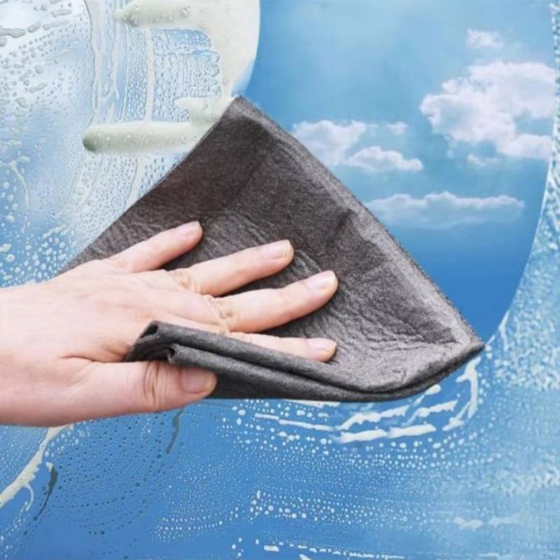 Microfiber Cleaning Cloths 10 Pack Lint Free Reusable Towels for Car Kitchen Glass - Image 7