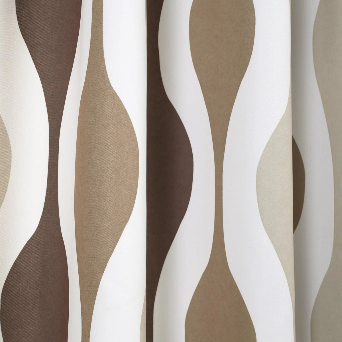Mid Century Geo Light Filtering Window Curtain Panel Set - Image 24