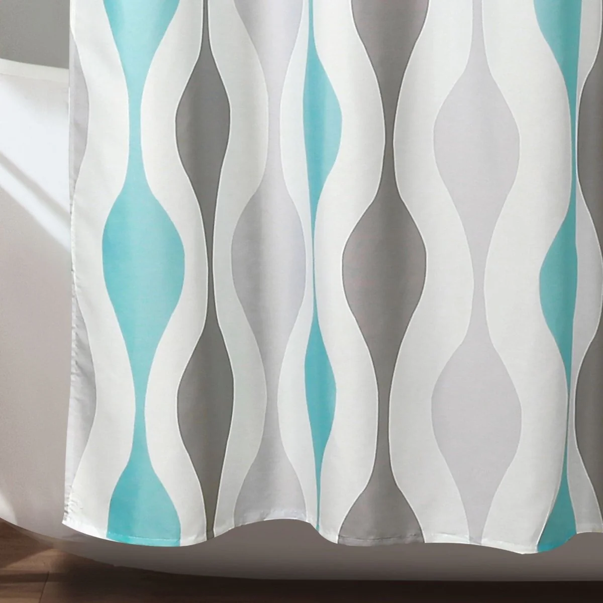 Mid Century Geo Shower Curtain - Image 5