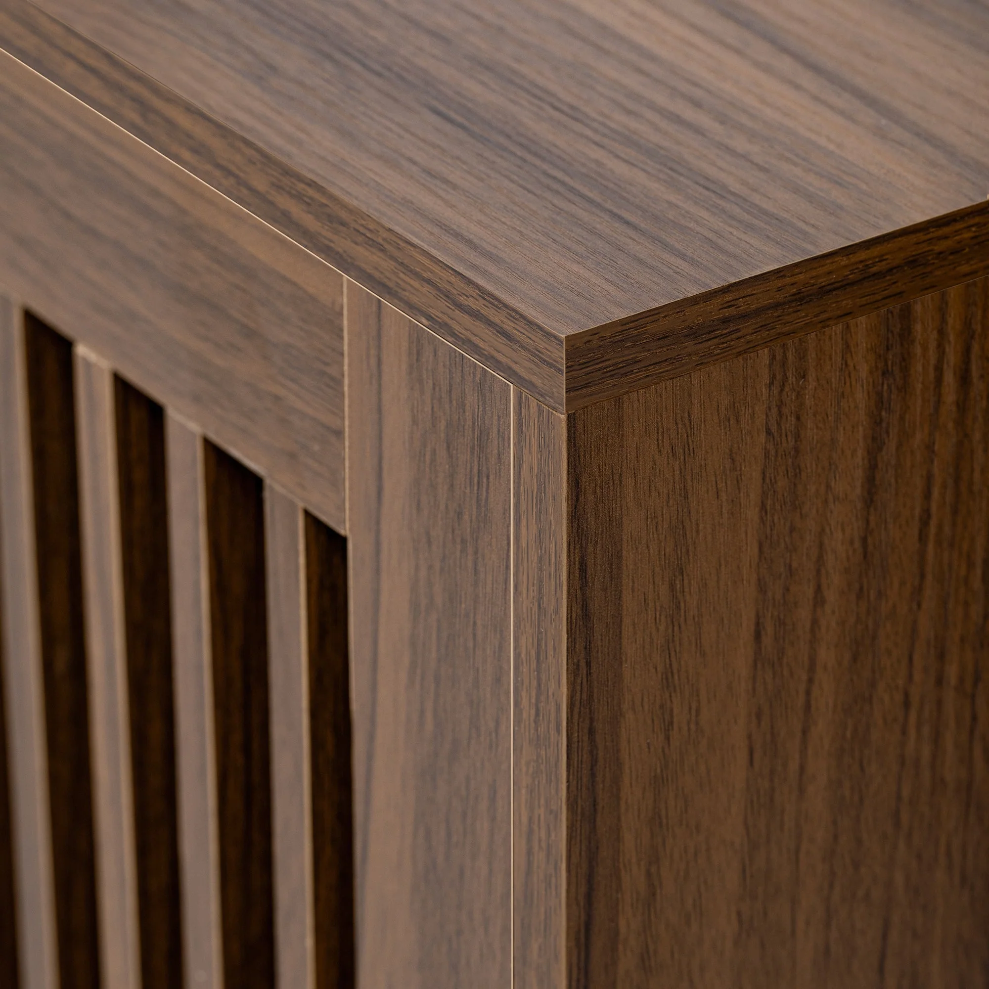 Mid-Century Modern 2-in-1 Extendable Walnut TV Stand - Image 13