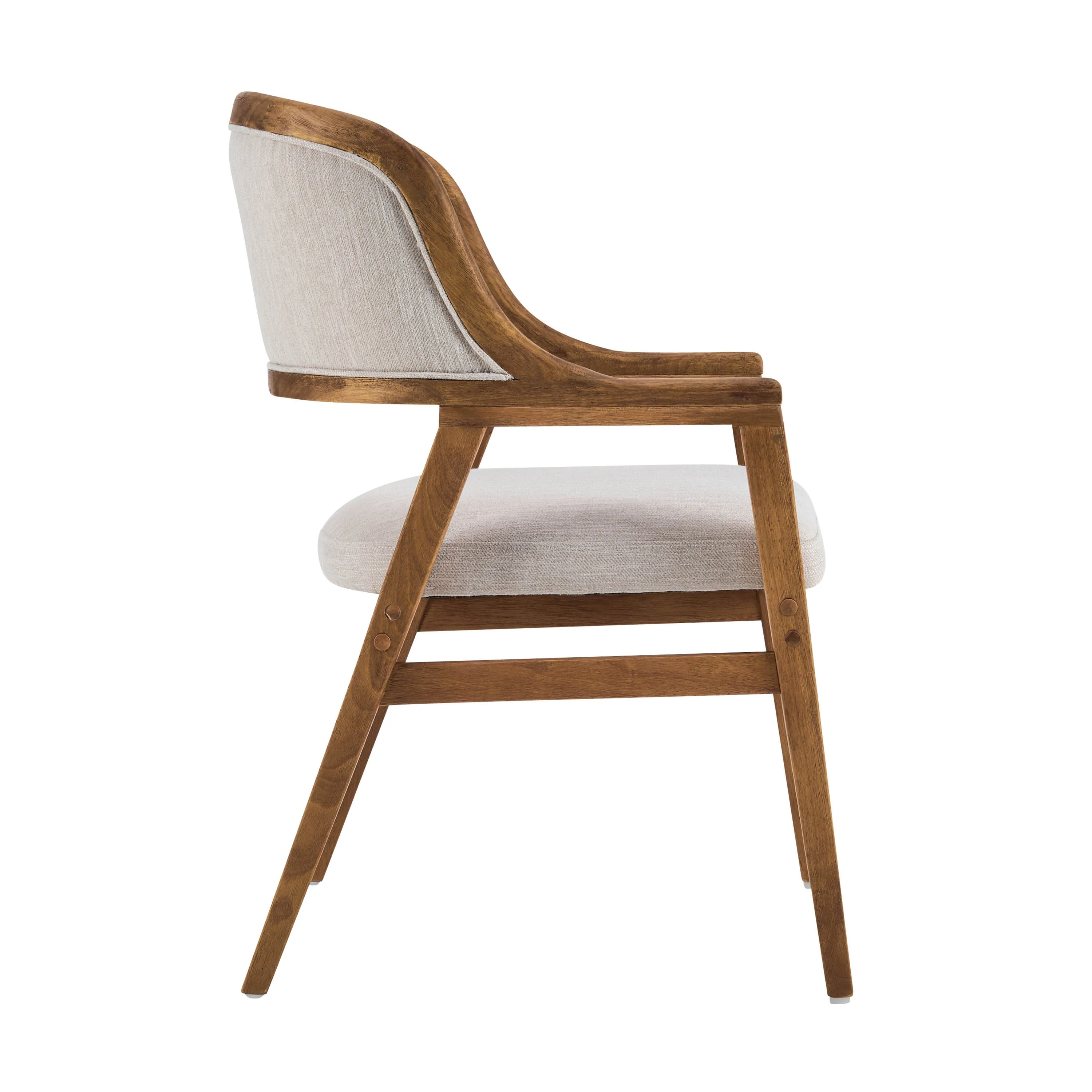 Mid-Century Modern Dining Chairs Set of 2 - Image 7