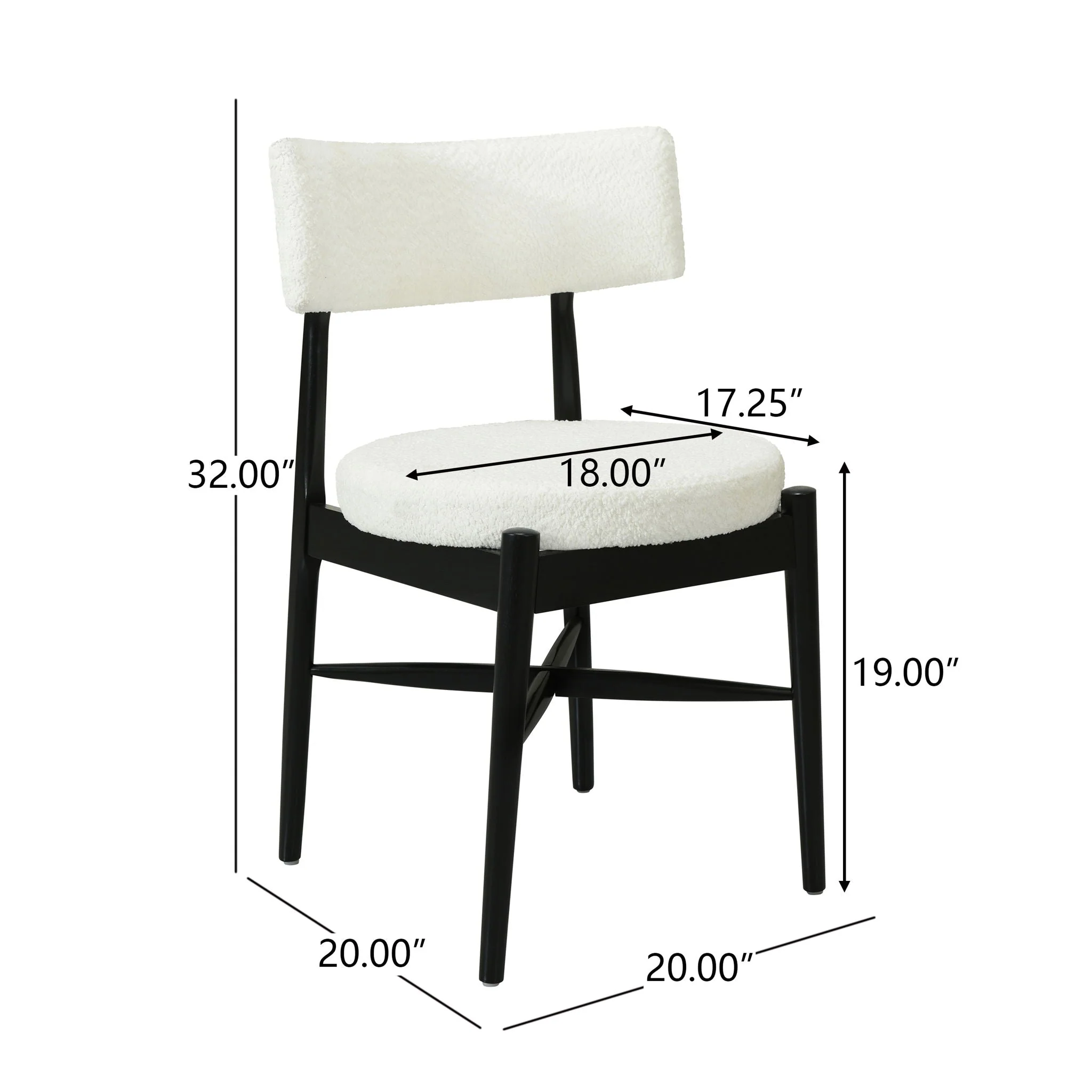 Mid Century Modern Dining Chairs With Unique Design - Image 6