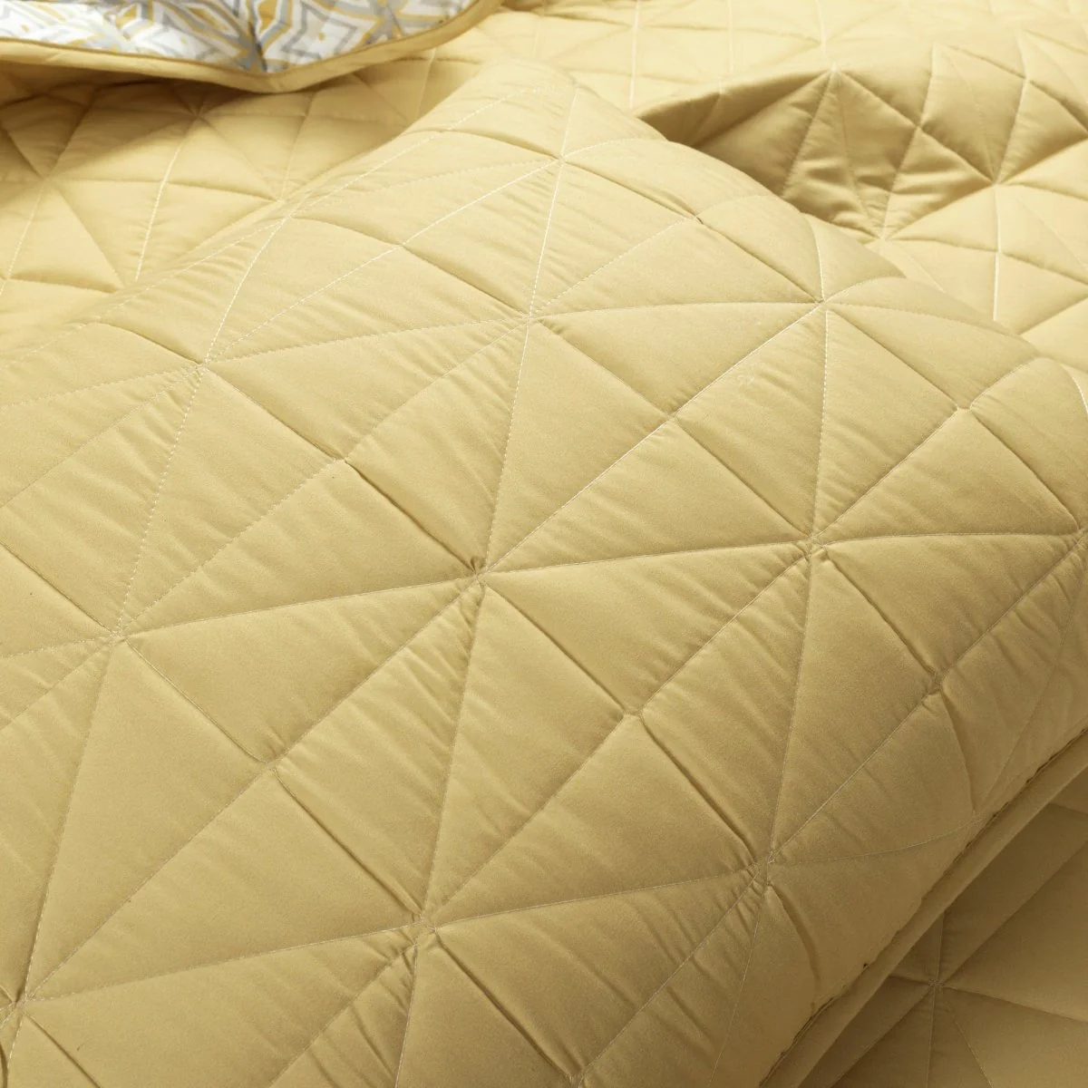 Mid Century Modern Geo Reversible Quilt 3 Piece Set - Image 5