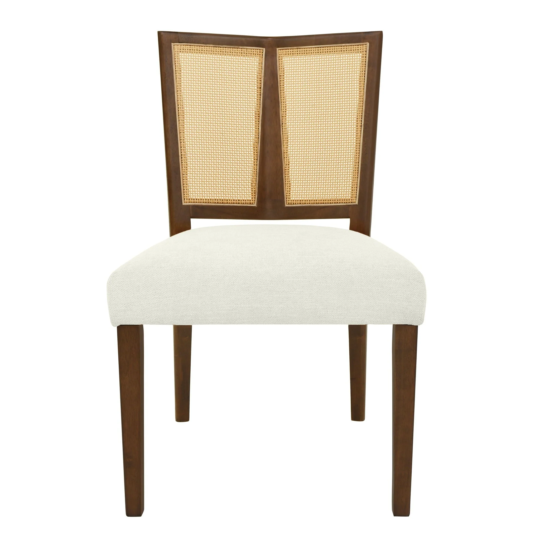 Mid Century Rattan Dining Chair Without Arms Set - Image 6