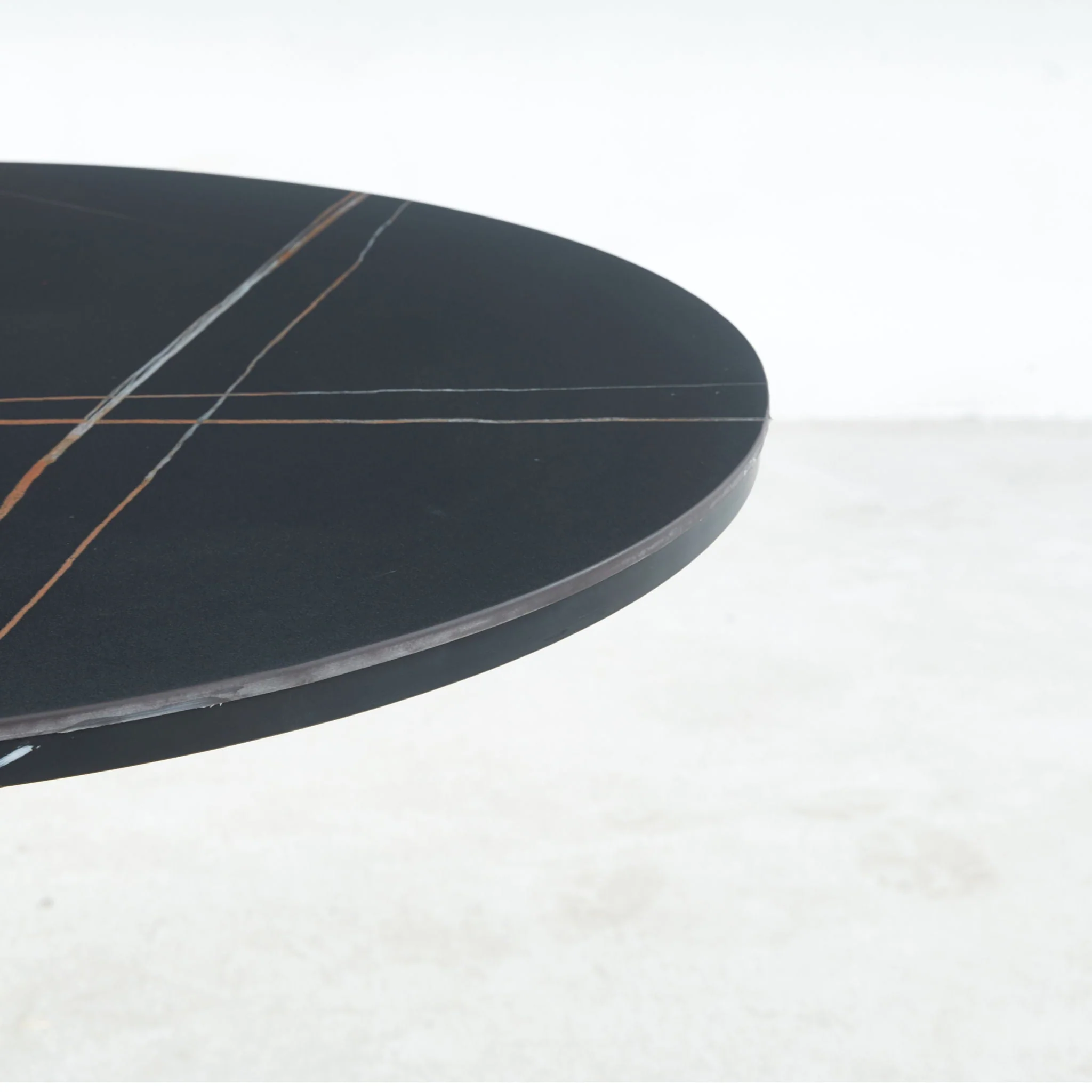 Mid-Century Tulip Table With Round Top, Pedestal Base - Image 14