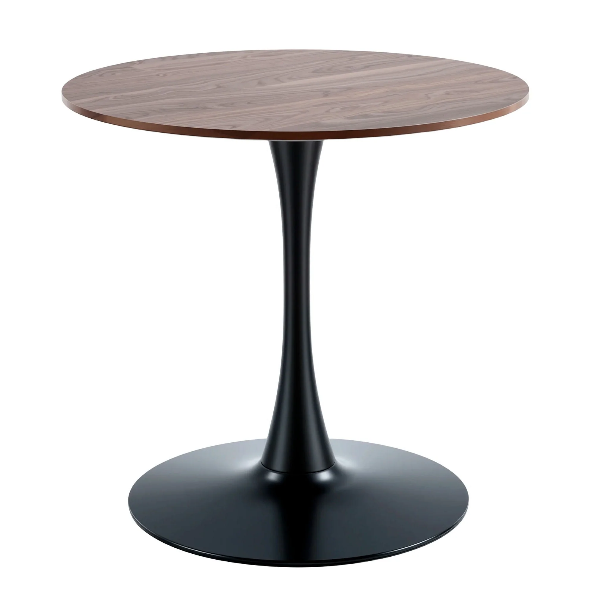 Mid-Century Tulip Table With Round Top, Pedestal Base - Image 2