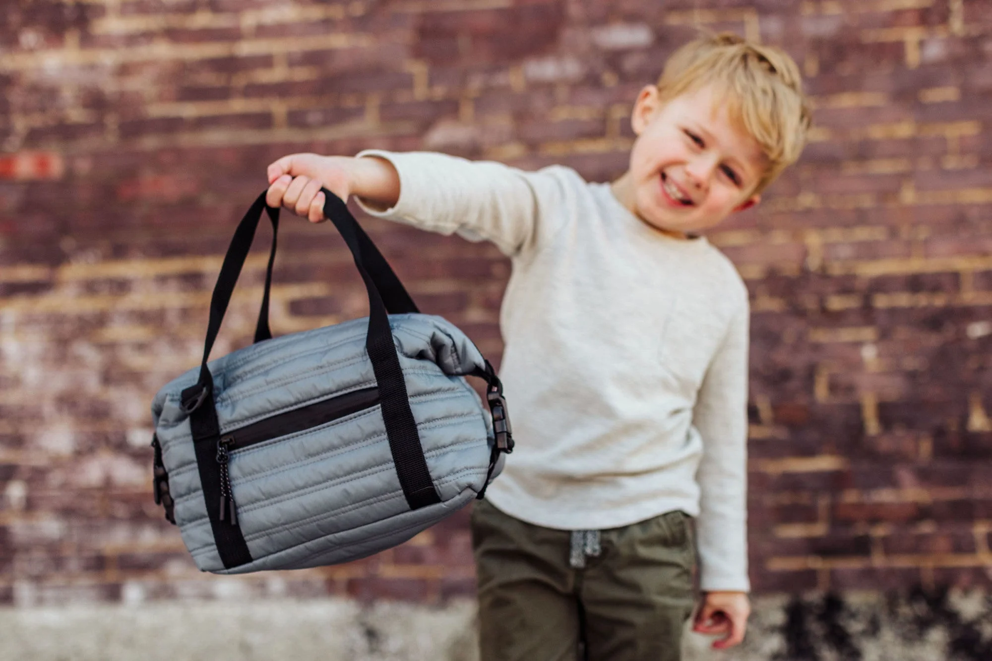Midday Quilted Washable Insulated Lunch Bag - Image 25