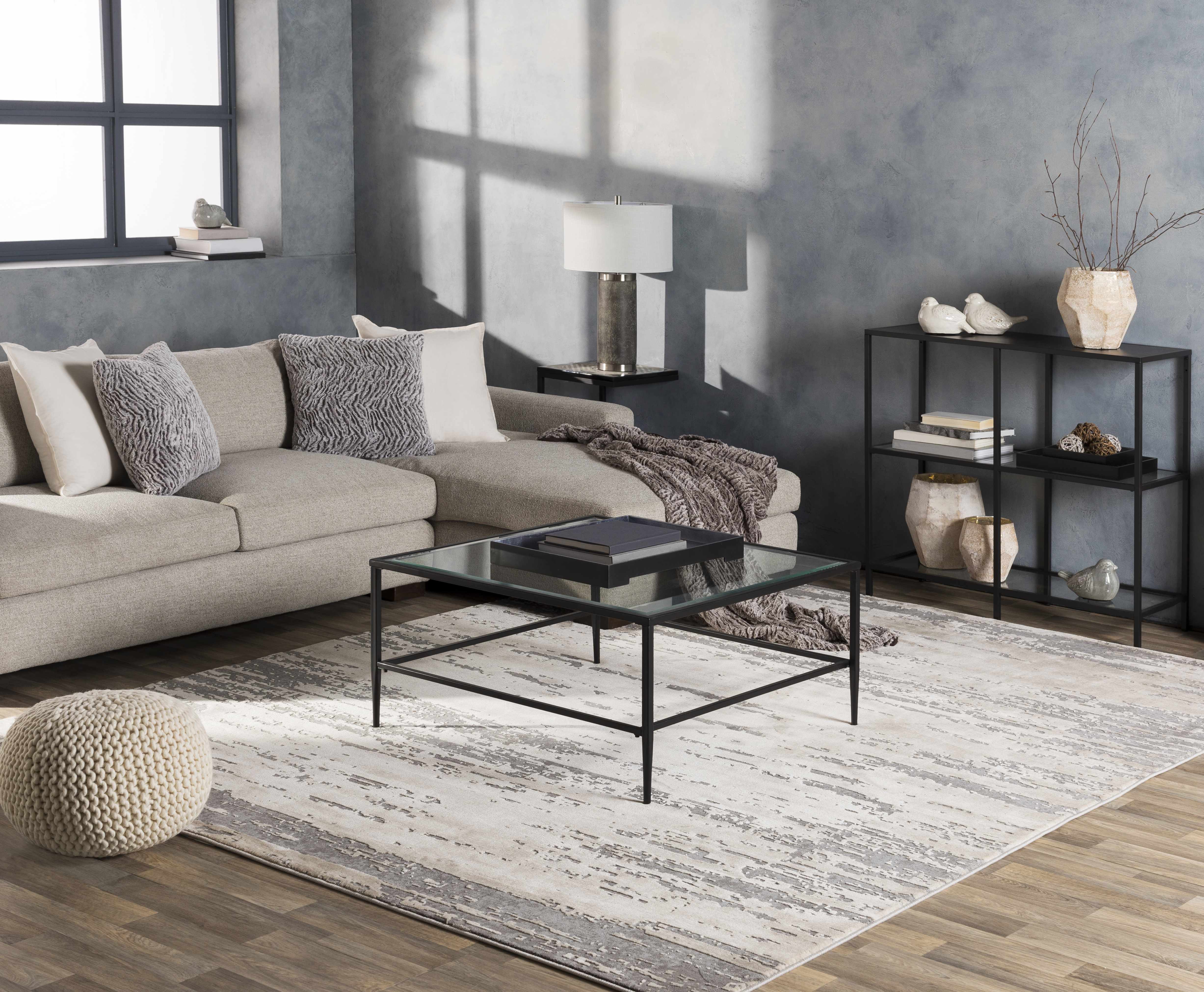 Mikana Beige Tibetan Rug - Image 11