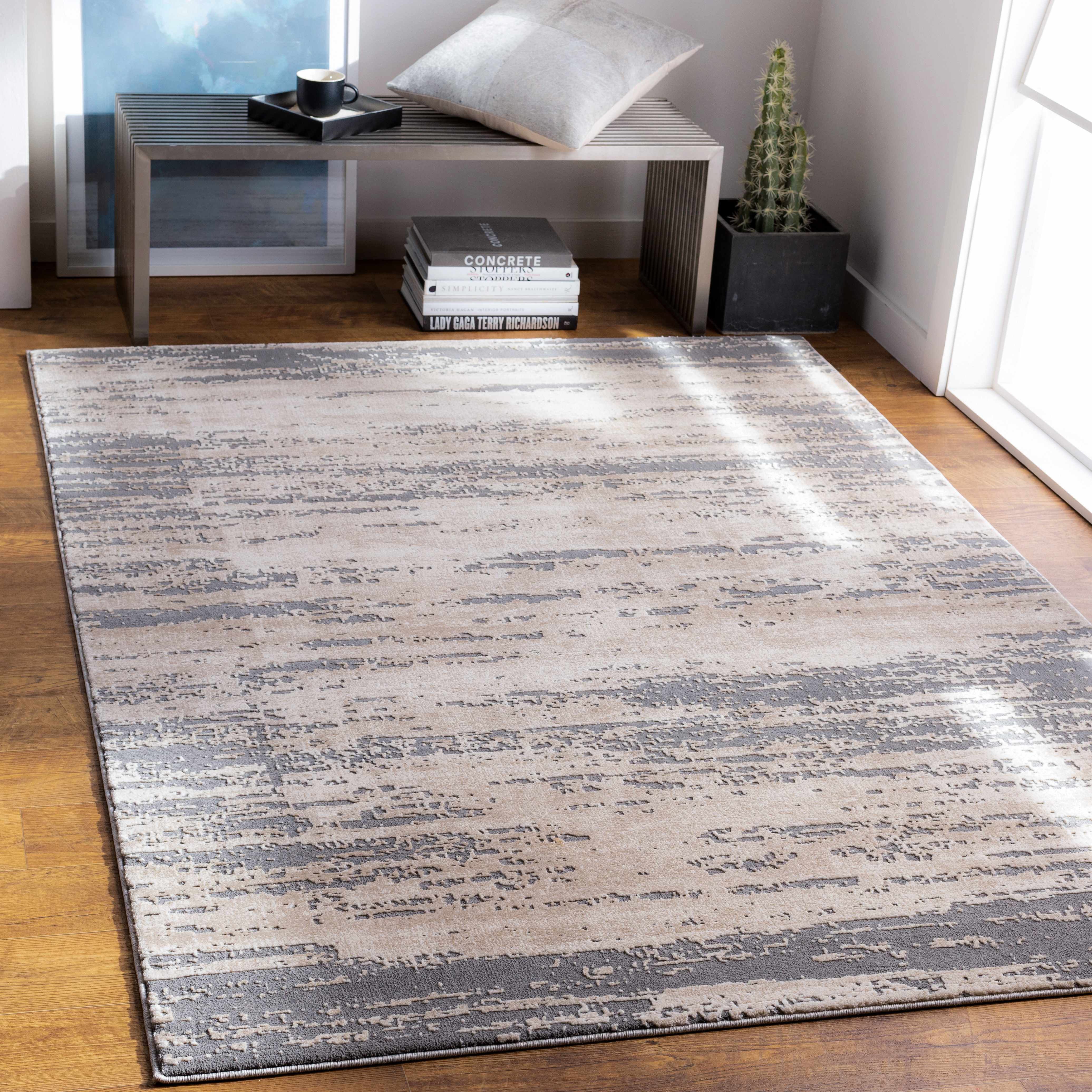 Mikana Beige Tibetan Rug - Image 3