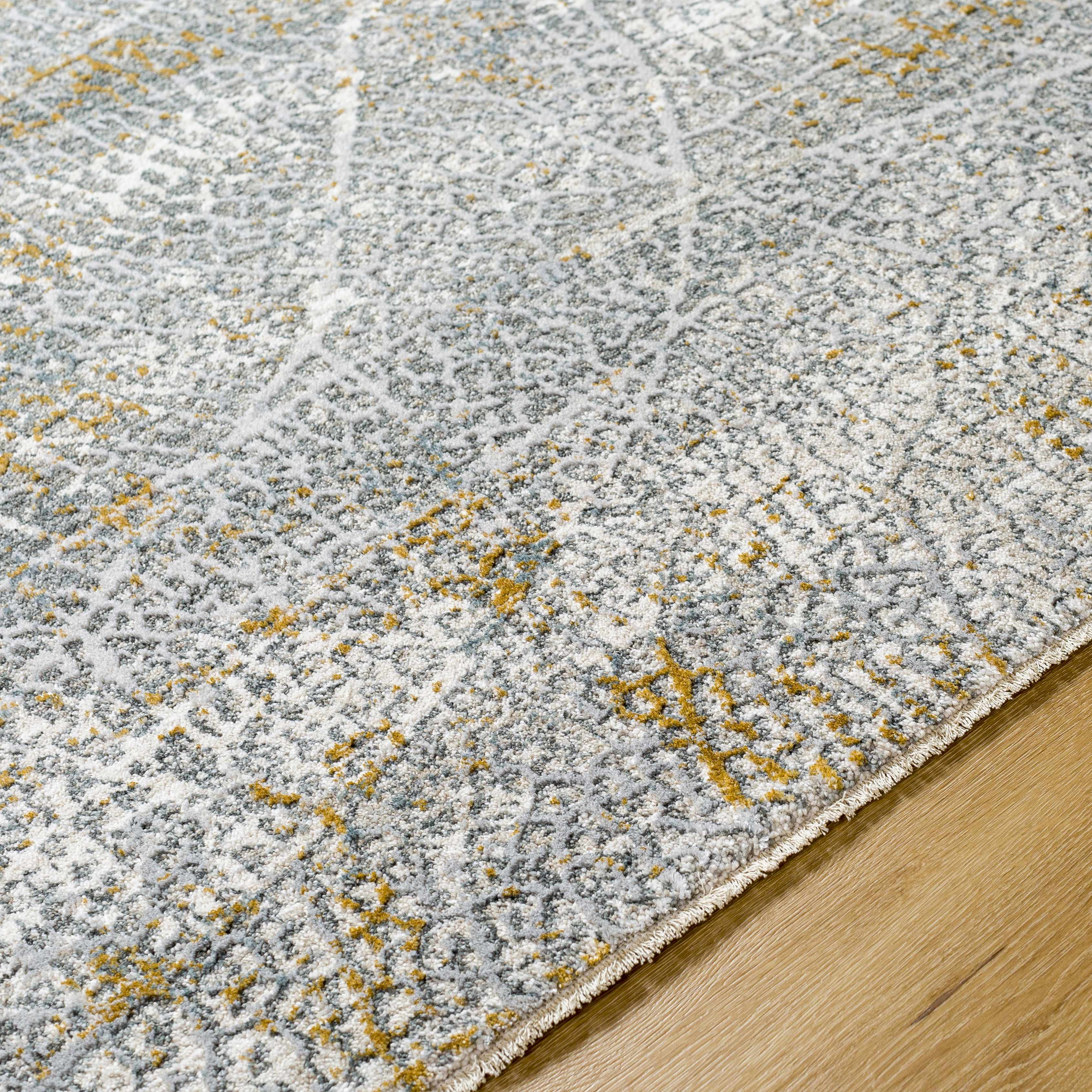Mila Textured Rug with Fringes - Image 9